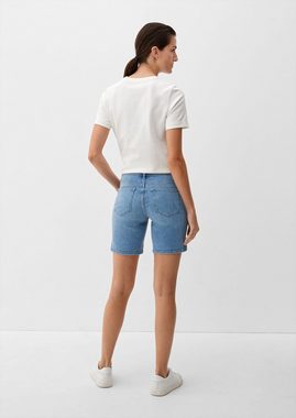 s.Oliver Jeansshorts Jeans-Bermuda Betsy / Slim Fit / Mid Rise / Slim Leg Waschung