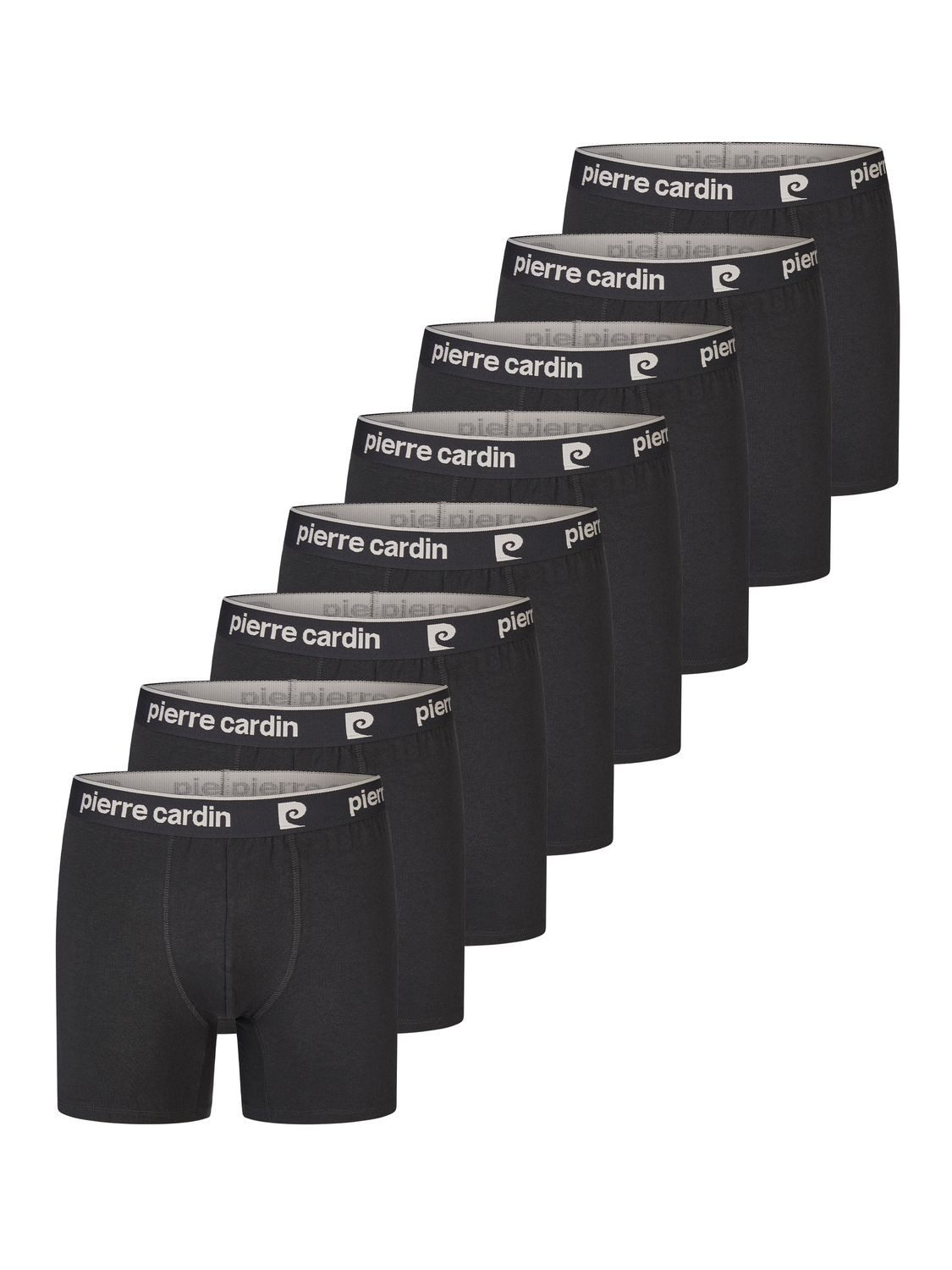 Pierre Cardin Boxershorts Herren Retroshorts 8er Pack Basic Trunks Regular Fit (Vorteilspack, 8-St) Unterhosen mit Stretch