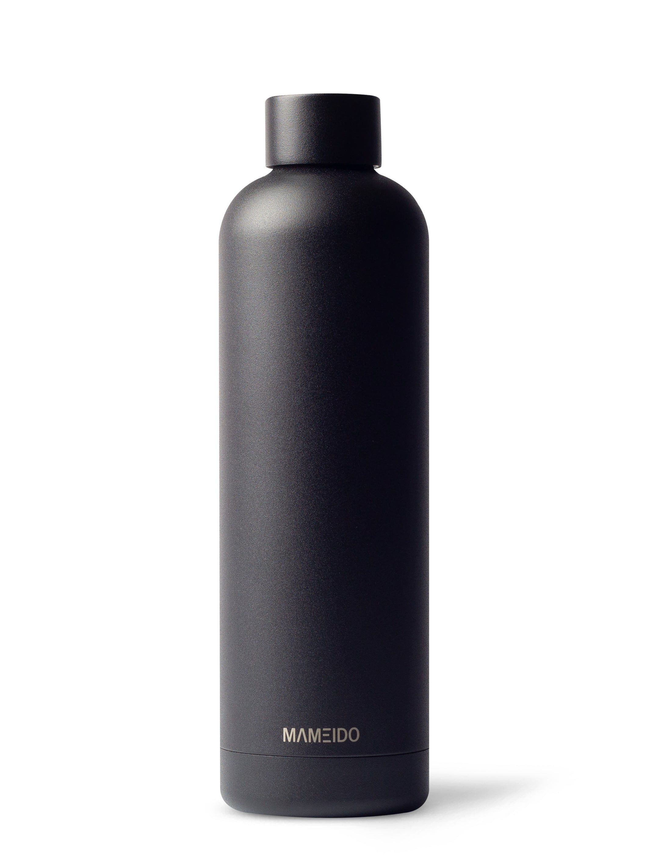 MAMEIDO Thermoflasche, auslaufsicher mit Deckel in 500 ml, 750 ml & 1000 ml