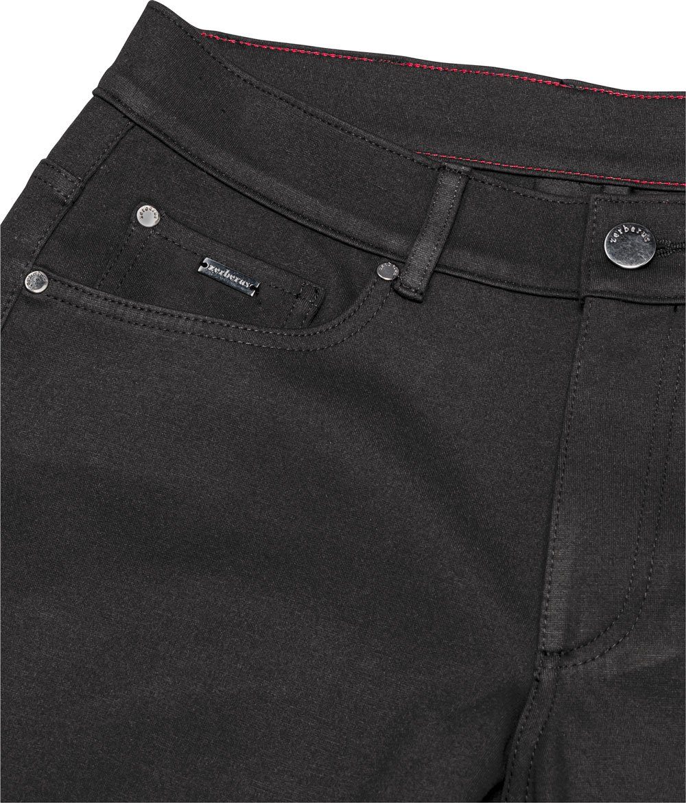 Zerberus Jerseyhose perfekte Passform, im lässigen 5-Pocket-Stil