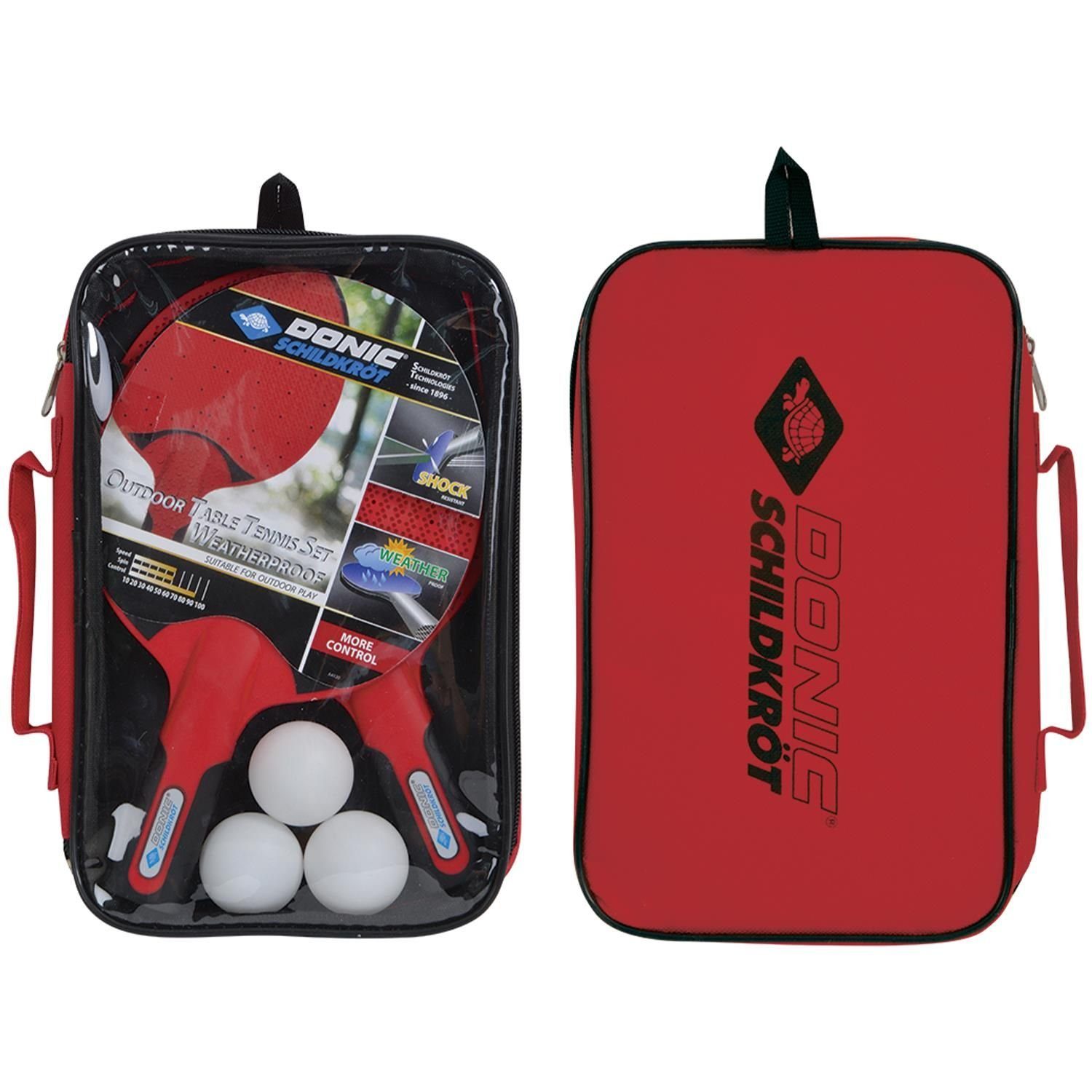 Tischtennisschläger Schildkröt Tischtennis-Set Outdoor Weatherproof