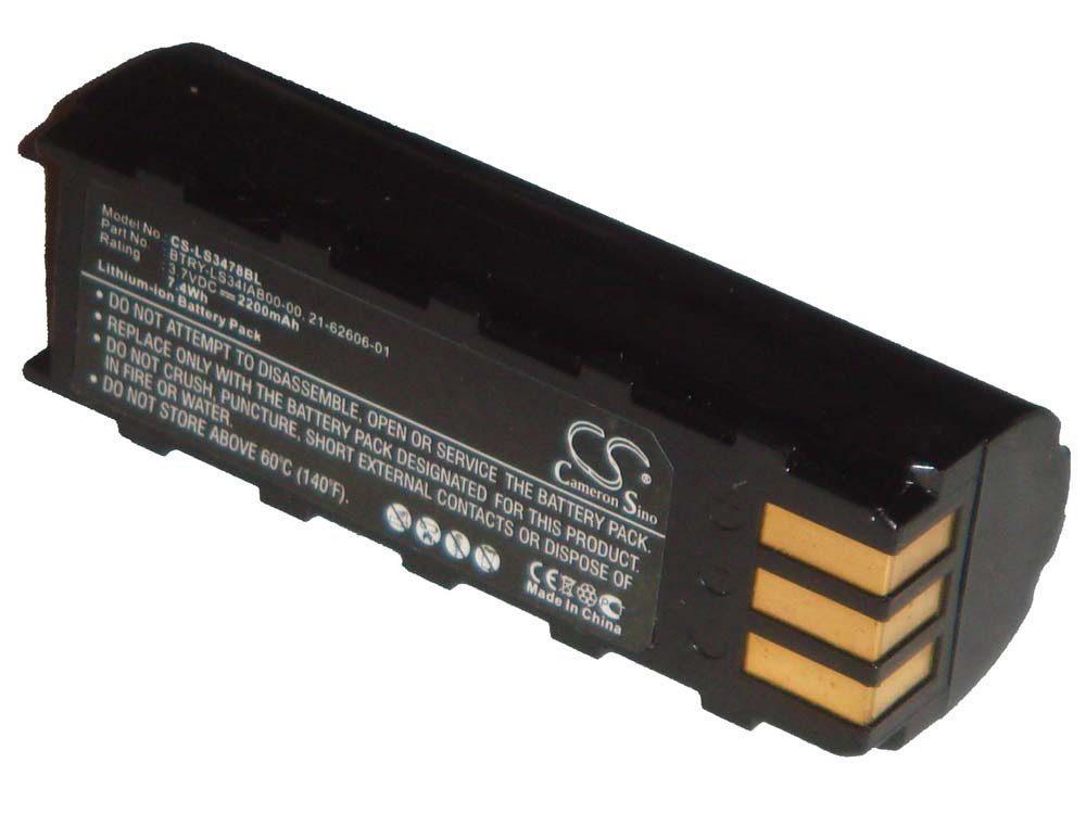vhbw Ersatz für Symbol BTRY-LS34IAB00-00, 21-62606-01, KT-BTYMT-01R für ...