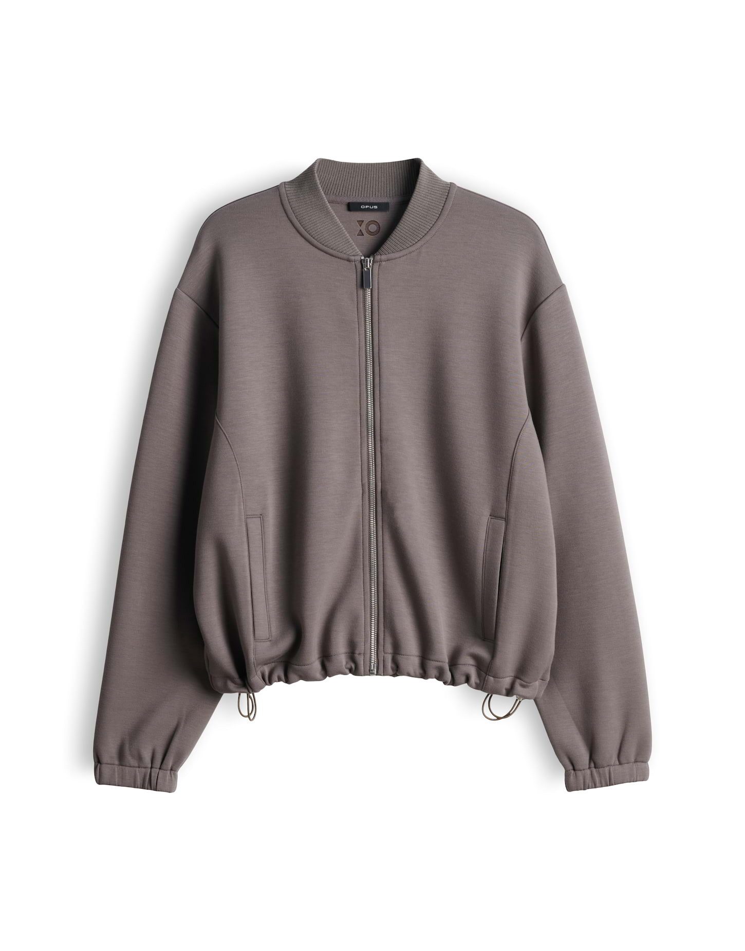 OPUS Blouson Glacki club aus Sweatware Leicht verkürzte O-Silhouette mit weichem Griff und Ballonsaum – Bild 2 von 5
