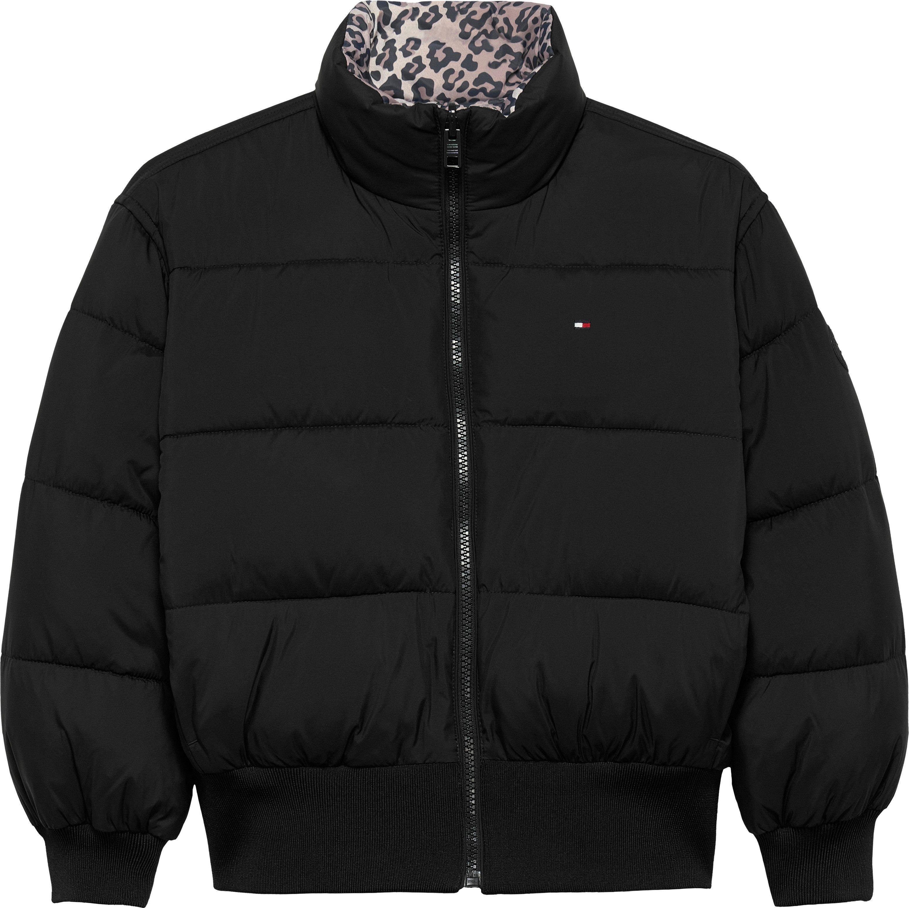 Tommy Hilfiger Wendejacke REVERSIBLE STRIPE PUFFER BOMBER Kinder bis 16 Jahre