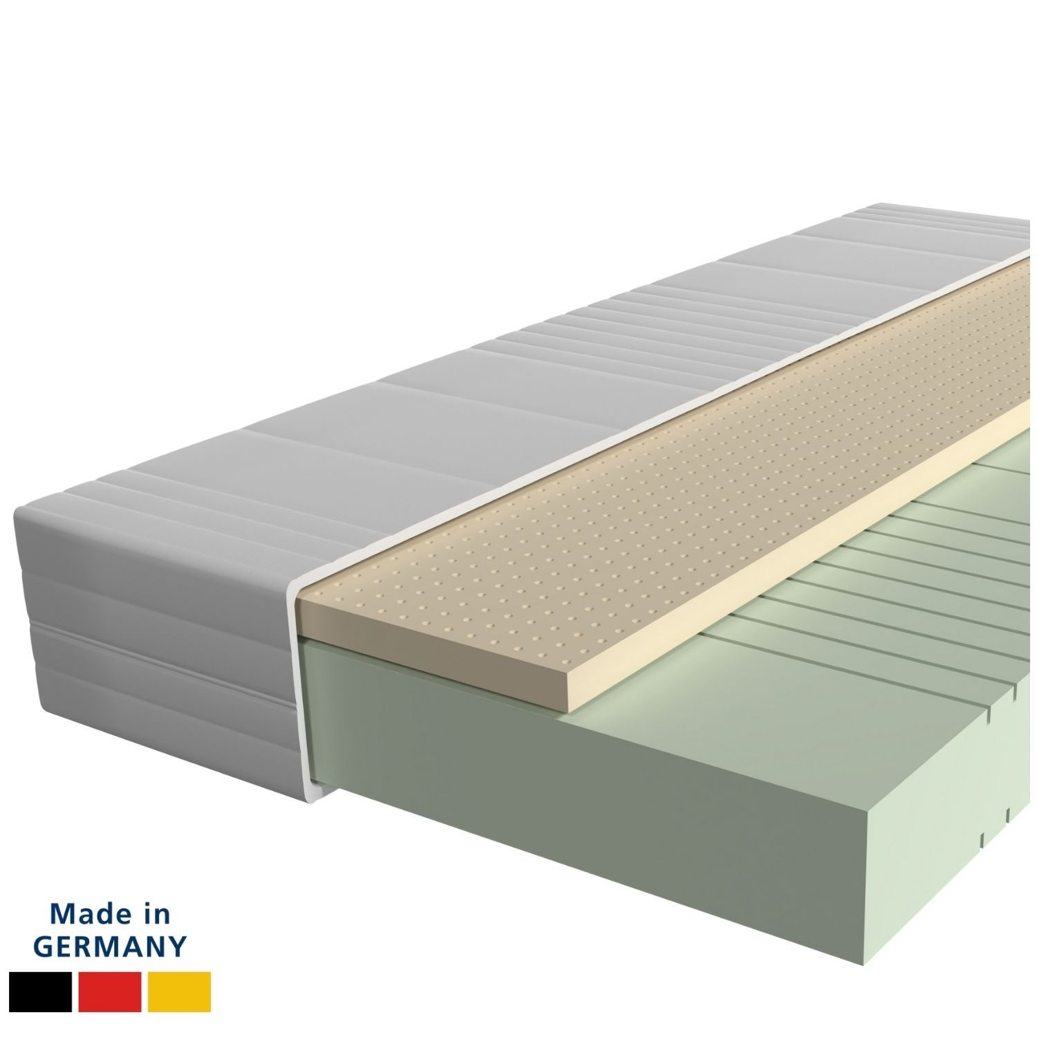 Latexmatratze 7-Zonen Matratze, Extra Langlebig durch Latex RG65, AM Qualit günstig online kaufen