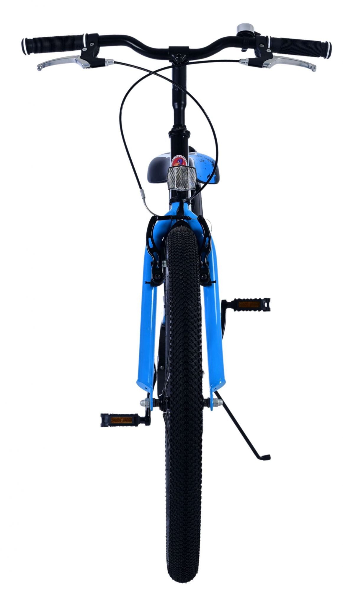 Volare Kinderfahrrad Volare Sportivo Kinderfahrrad für Jungen - 24 Zoll in Schwarz Blau, Alter: 8 - 10 Jahre, Rahmenhöhe: 31 cm, Luftbereifung