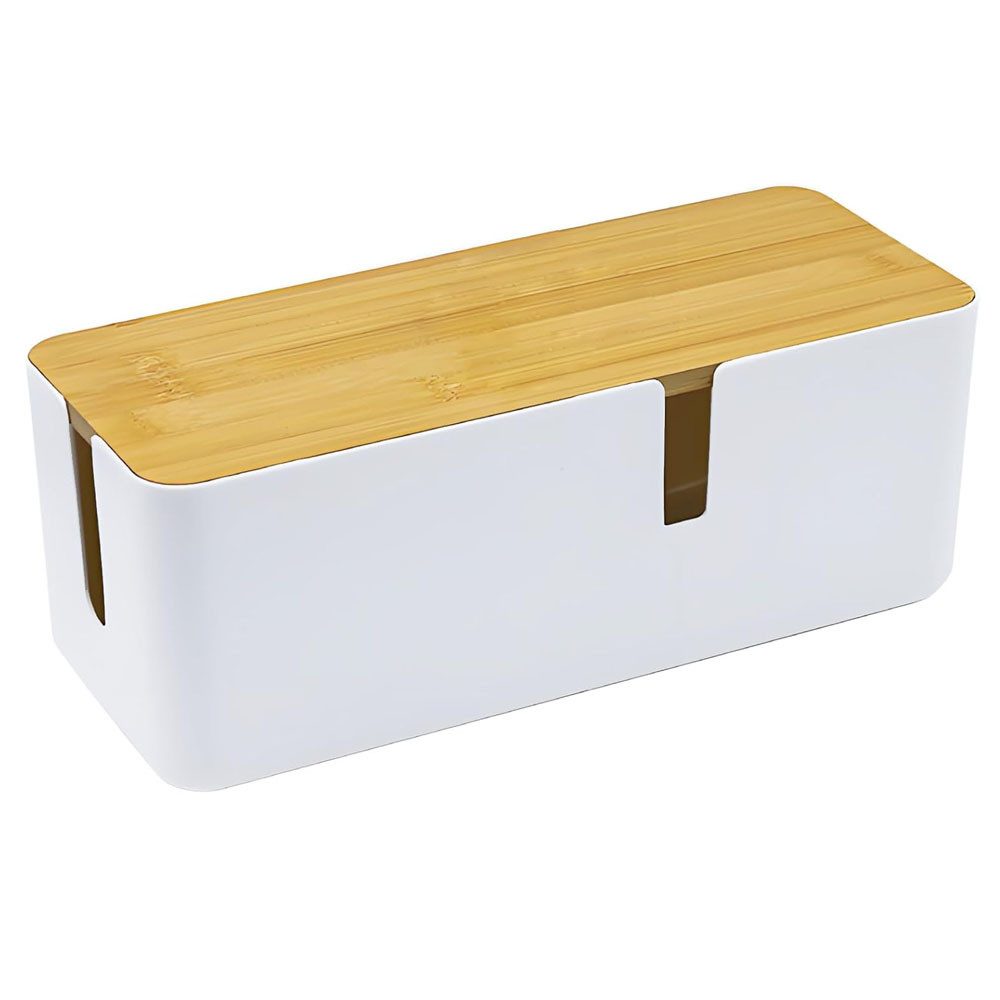 TUWENA Kabelkanal Kabelmanagementbox,Kabelorganizer zum Verstecken von Kabeln&Steckdosen