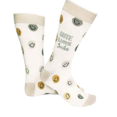 Grafik Werkstatt Socken Coole Socken "Gute Laune Socke" - Grösse 41-45 Geschenk