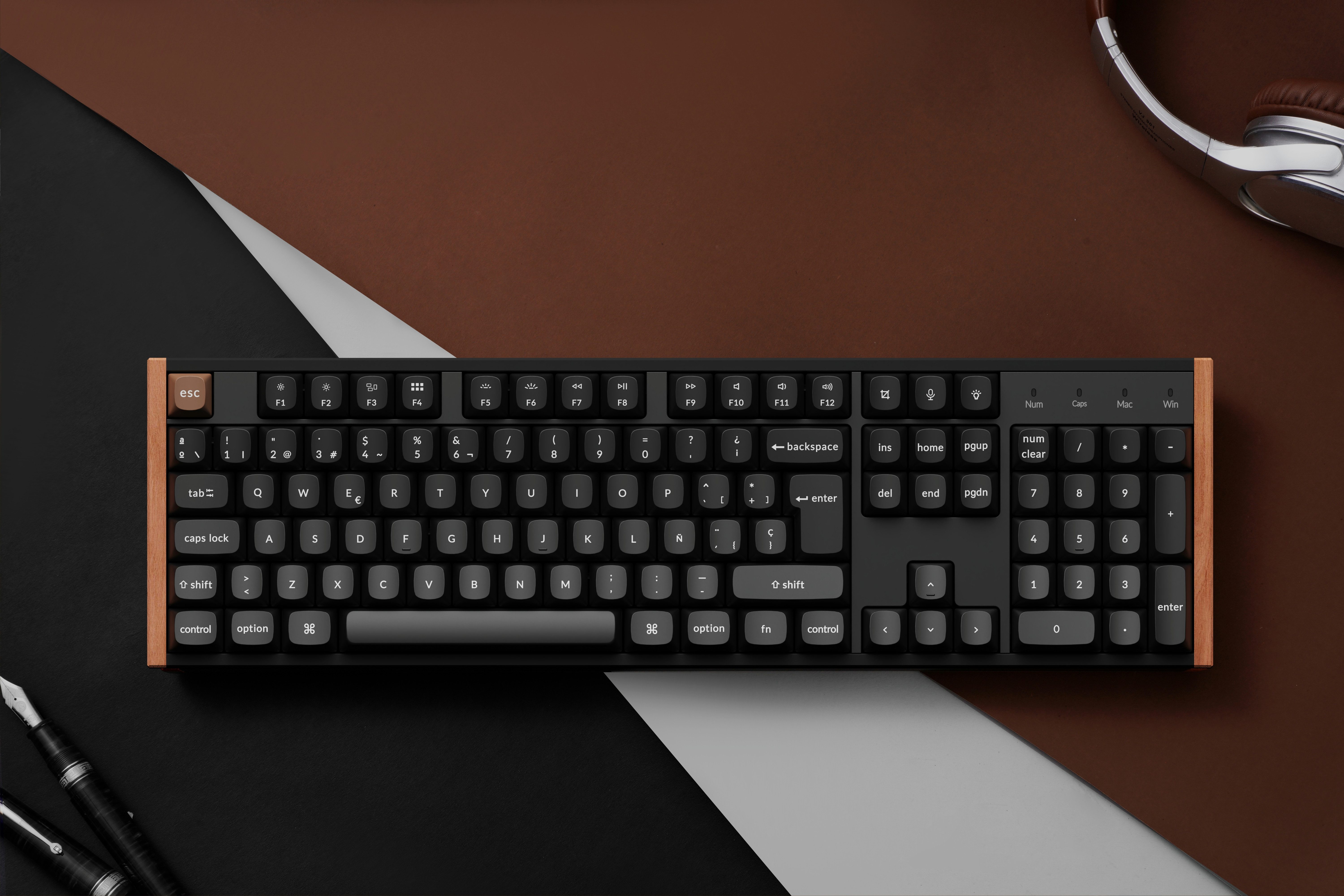 Keychron K10 HE Wireless Magnetic Switch Custom Keyboard (German Layout) Tastatur
