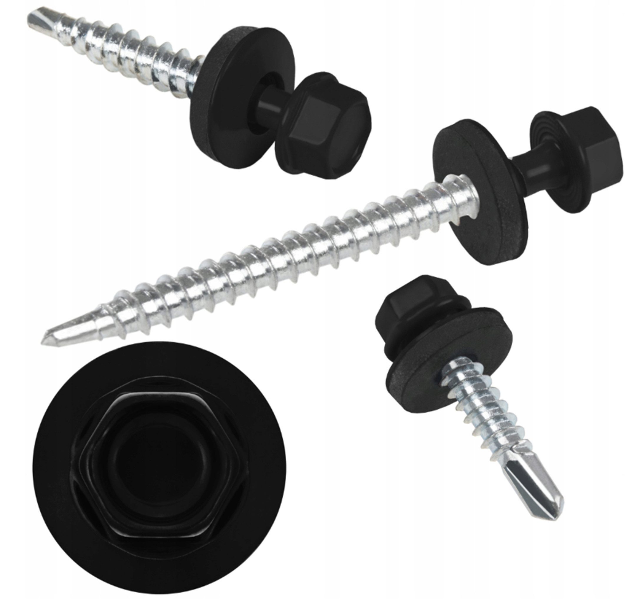 MAG-KRAK Blechschraube Selbstbohrschraube Trapezblechschraube in verschiedenen RAL-Farben, (100 St)