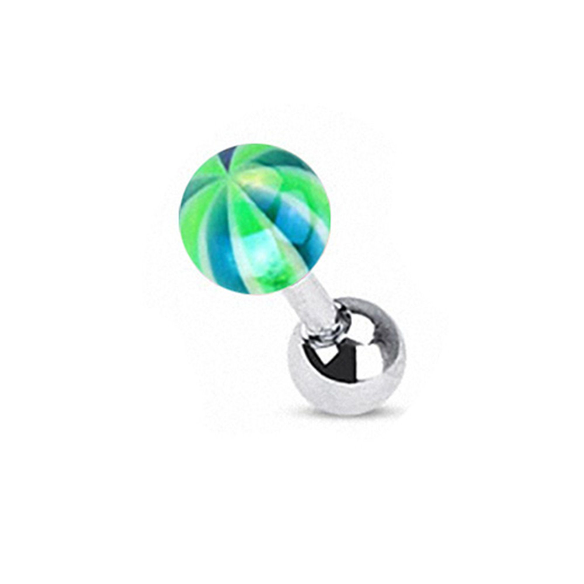 Piercing-Set Zungenpiercing Intim Brust Oral Kugel Candy Ball
