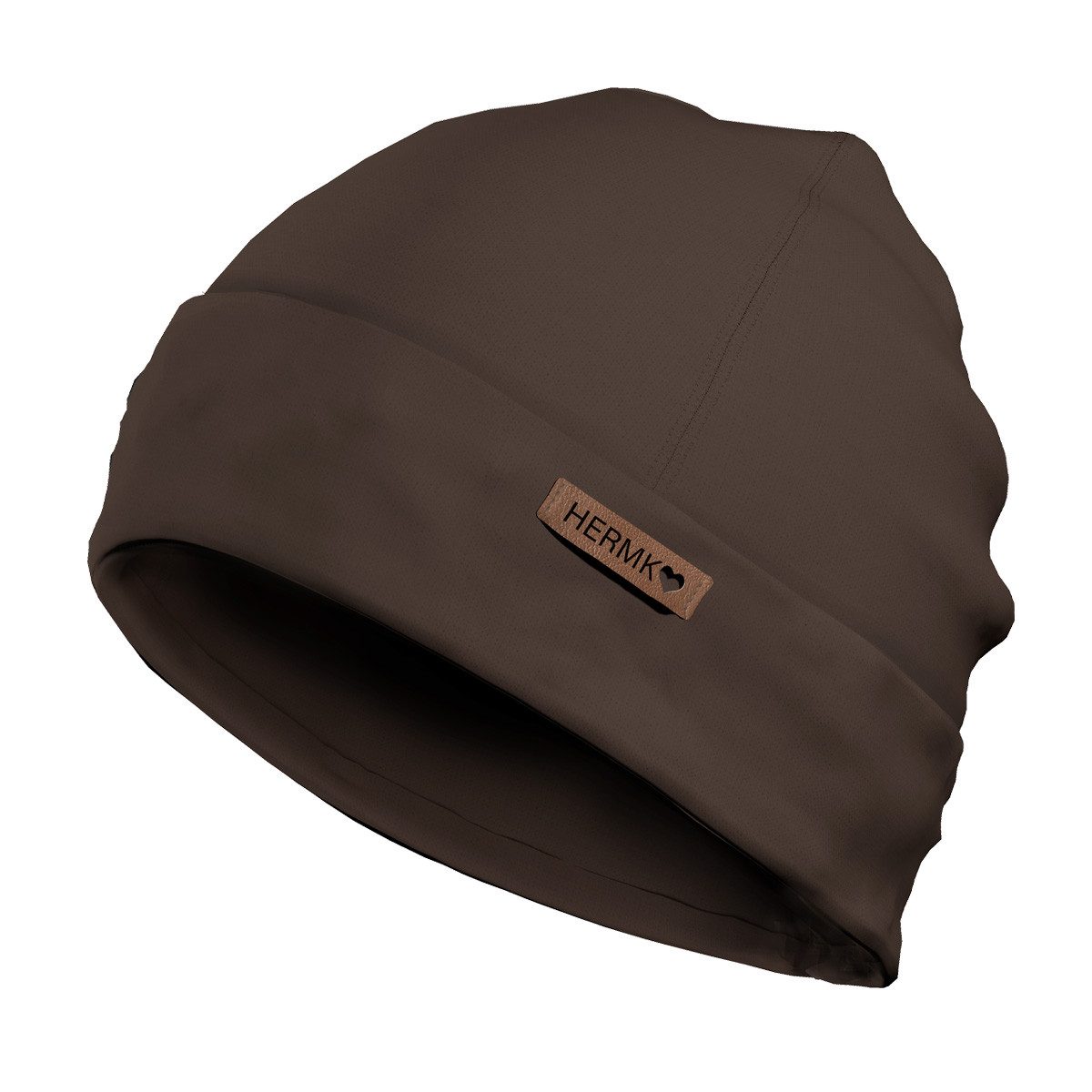HERMKO Beanie 881210 Kinder Mütze aus 100 % Bio-Baumwolle für die Übergangszeit