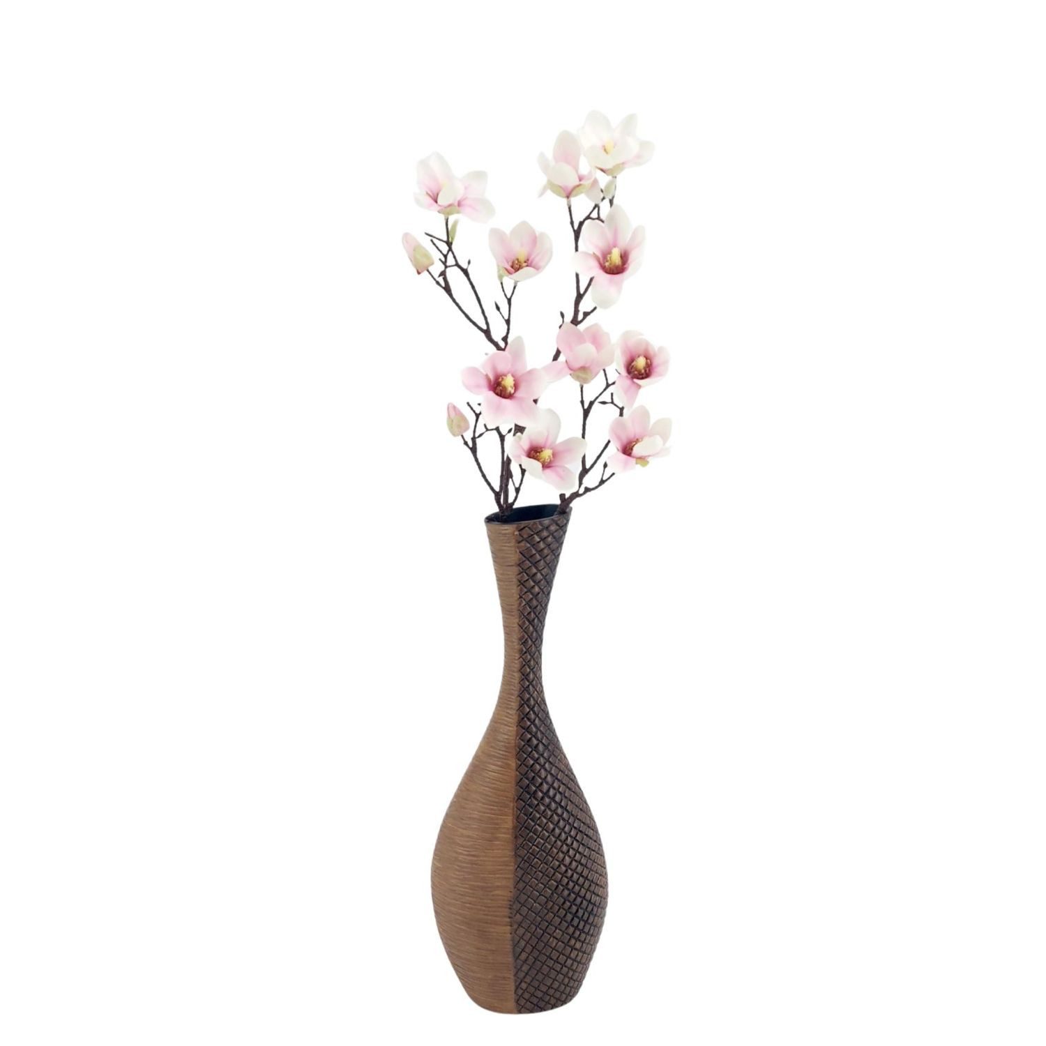 Kunstblume Blütenzweig Magnolie, Emerald, Höhe 65 cm, Farbe: Rosa – Bild 5 von 5