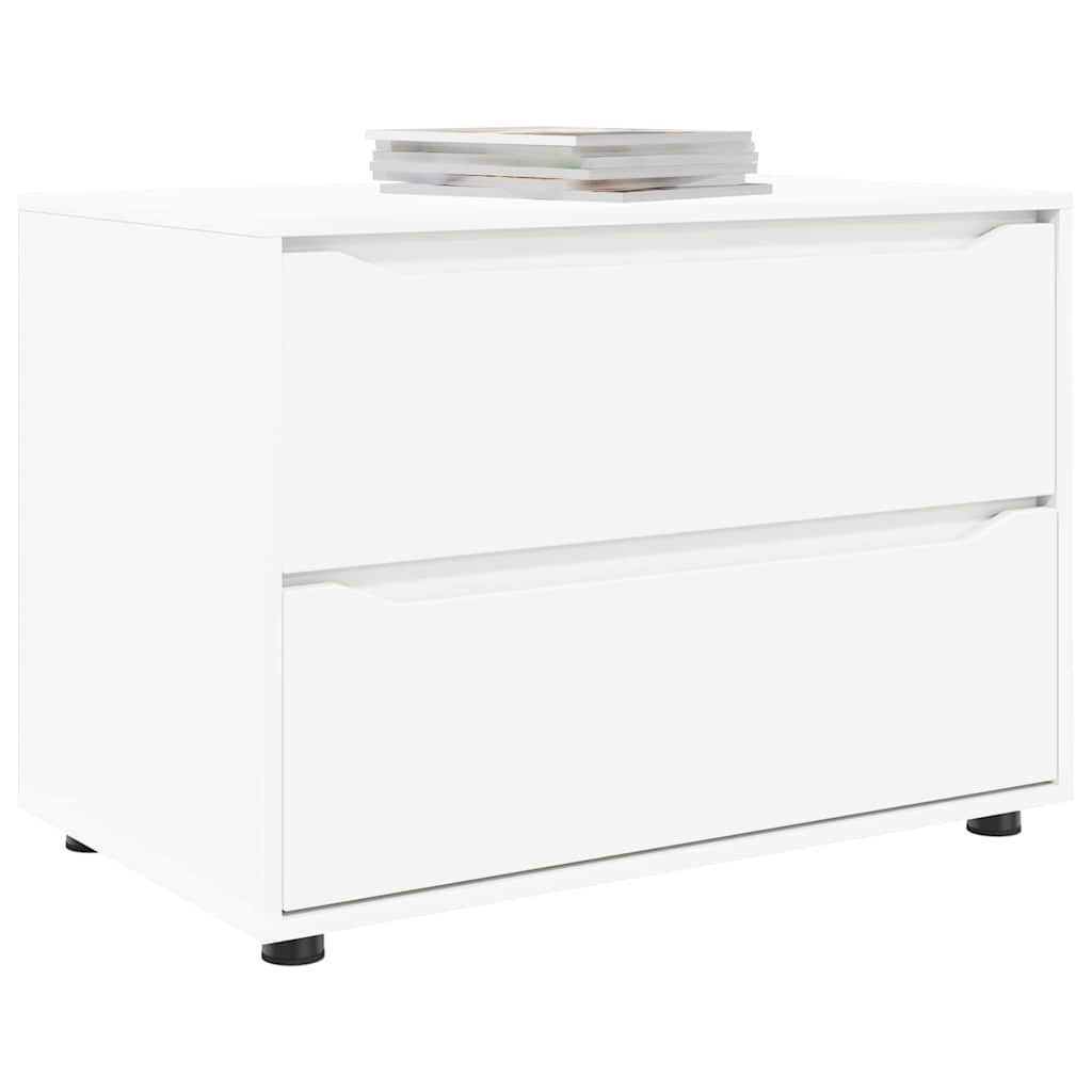 vidaXL Mehrzweckschrank Aufbewahrungsschrank Weiß 80 x 48 x 57 cm Holzwerks günstig online kaufen