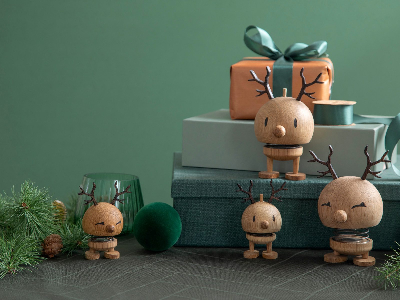 HOPTIMIST Dekofigur Reindeer Bumble S oak 9,5cm günstig online kaufen