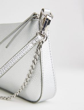 GERRY WEBER Handtasche Clutch mit Metalliceffekt und Kettendetail