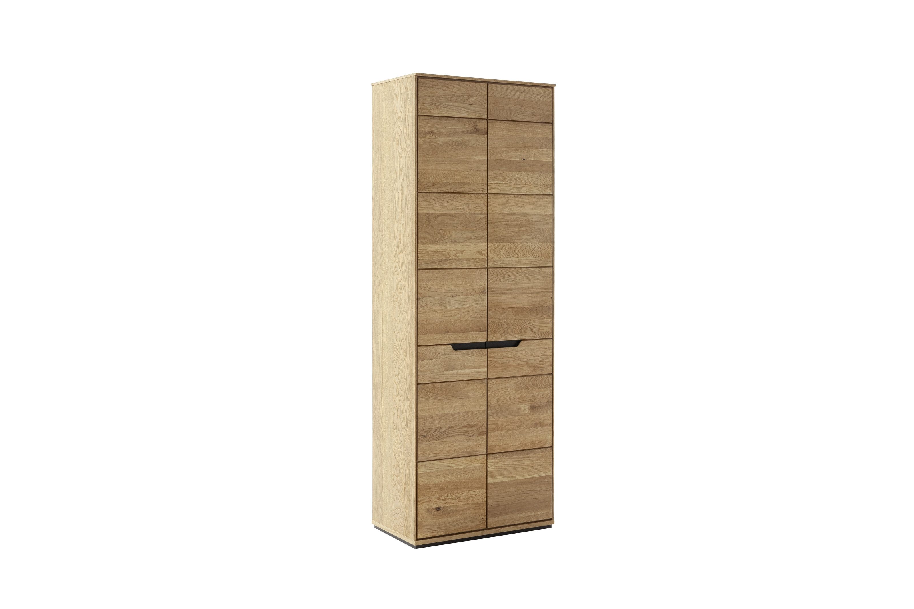freiraum Garderobenschrank ARAYA 2 Türen, Eiche teilmassiv - 69x195x40,5 (BxHxT)