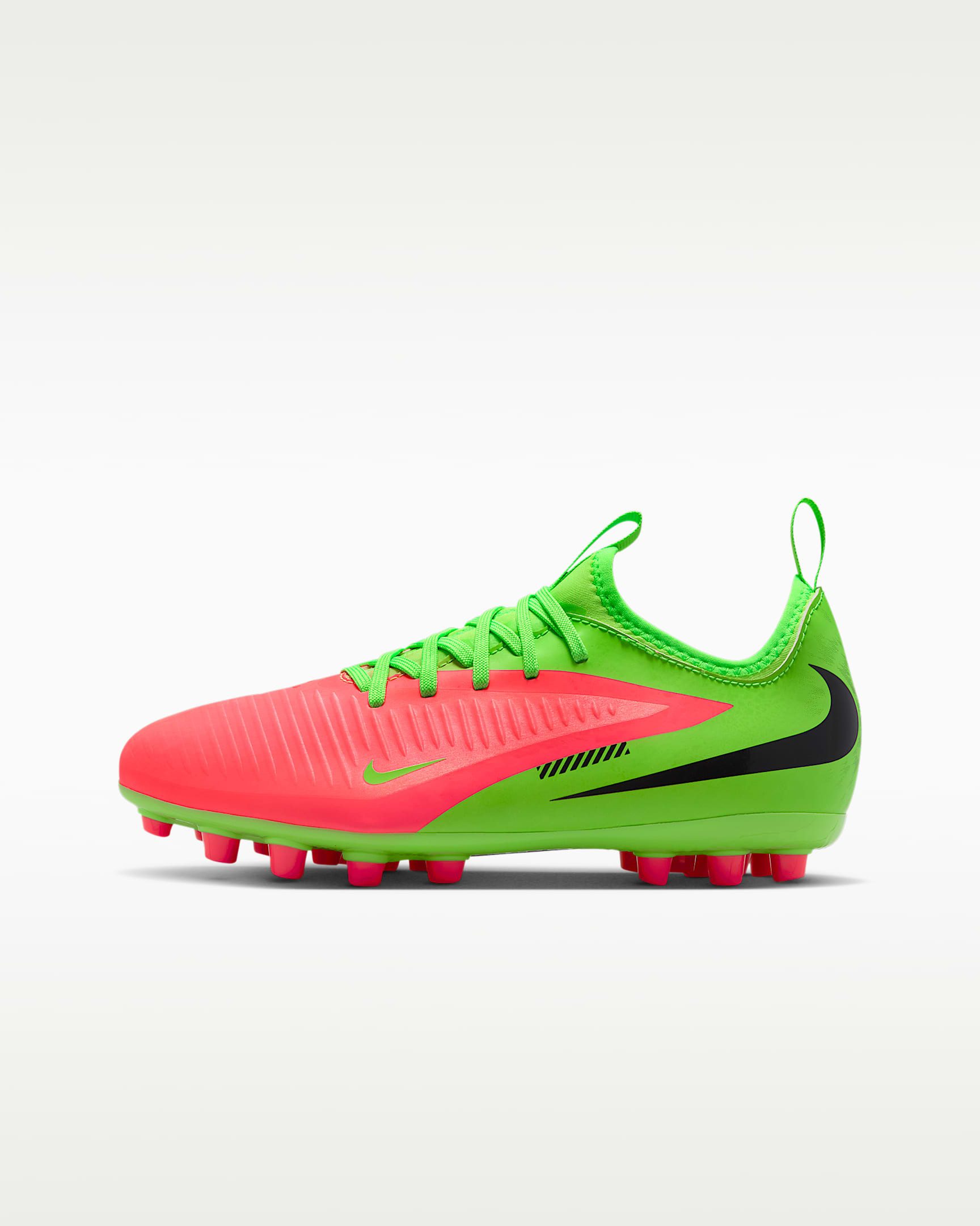 Nike JR PHANTOM 6 LOW ACAD AG EH Fußballschuh Erling Haarland, für Kinder & Jugendliche