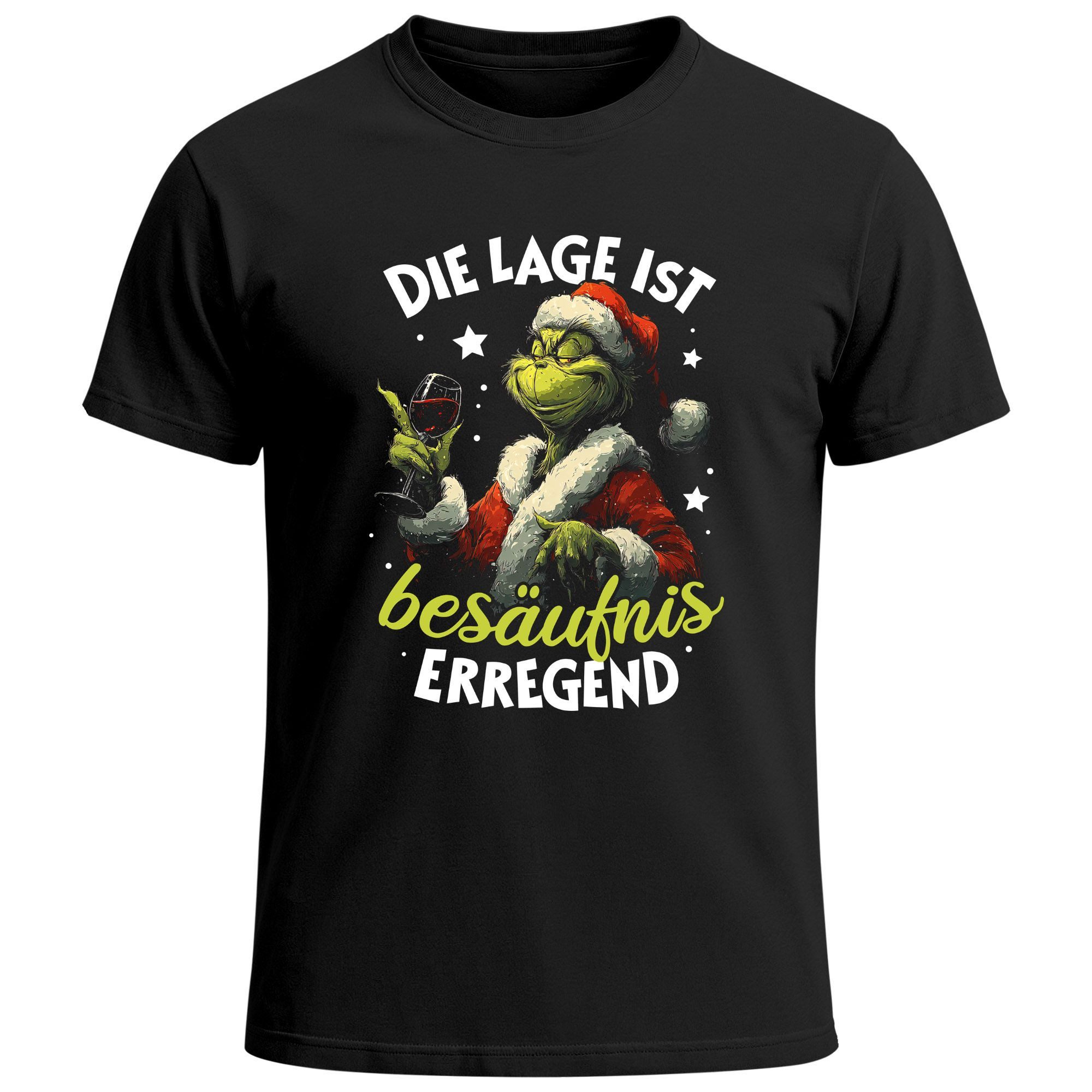 MoonWorks Print-Shirt Herren T-Shirt Weihnachten Spruch lustig XMAS Printsh günstig online kaufen