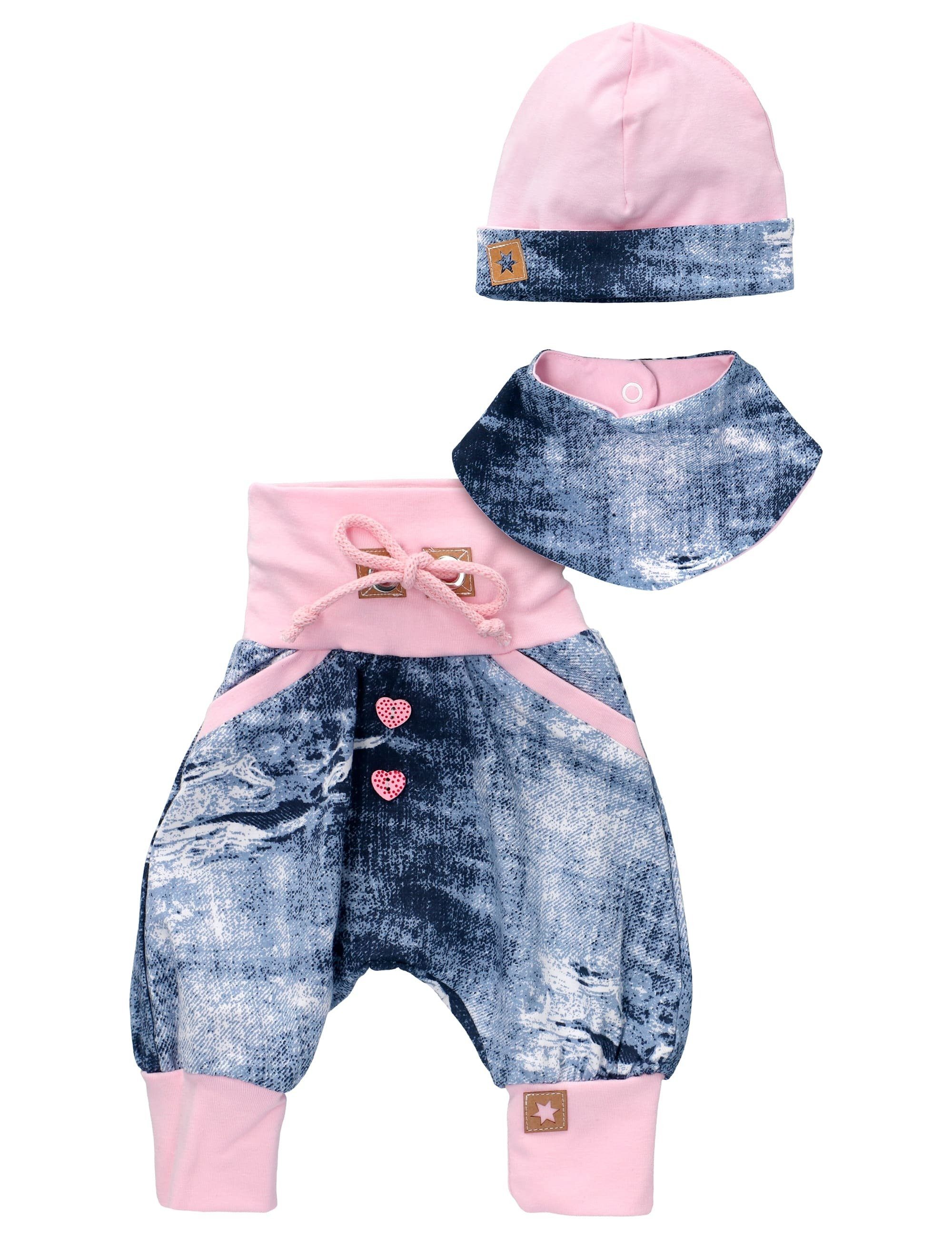 Land-Juwelen Stoffhose Set Jeans (Set, 1-tlg)