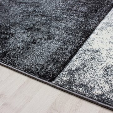Teppich, Homtex, 80 x 150 cm, Kurzflor Teppich 13 mm, Moderner Designer Konturenschnitt 3D Teppich