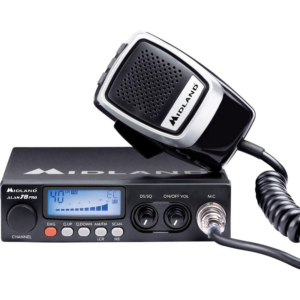 Midland Funkgerät Midland Alan78 Pro, CB Funk C423.16 CB-Funkgerät