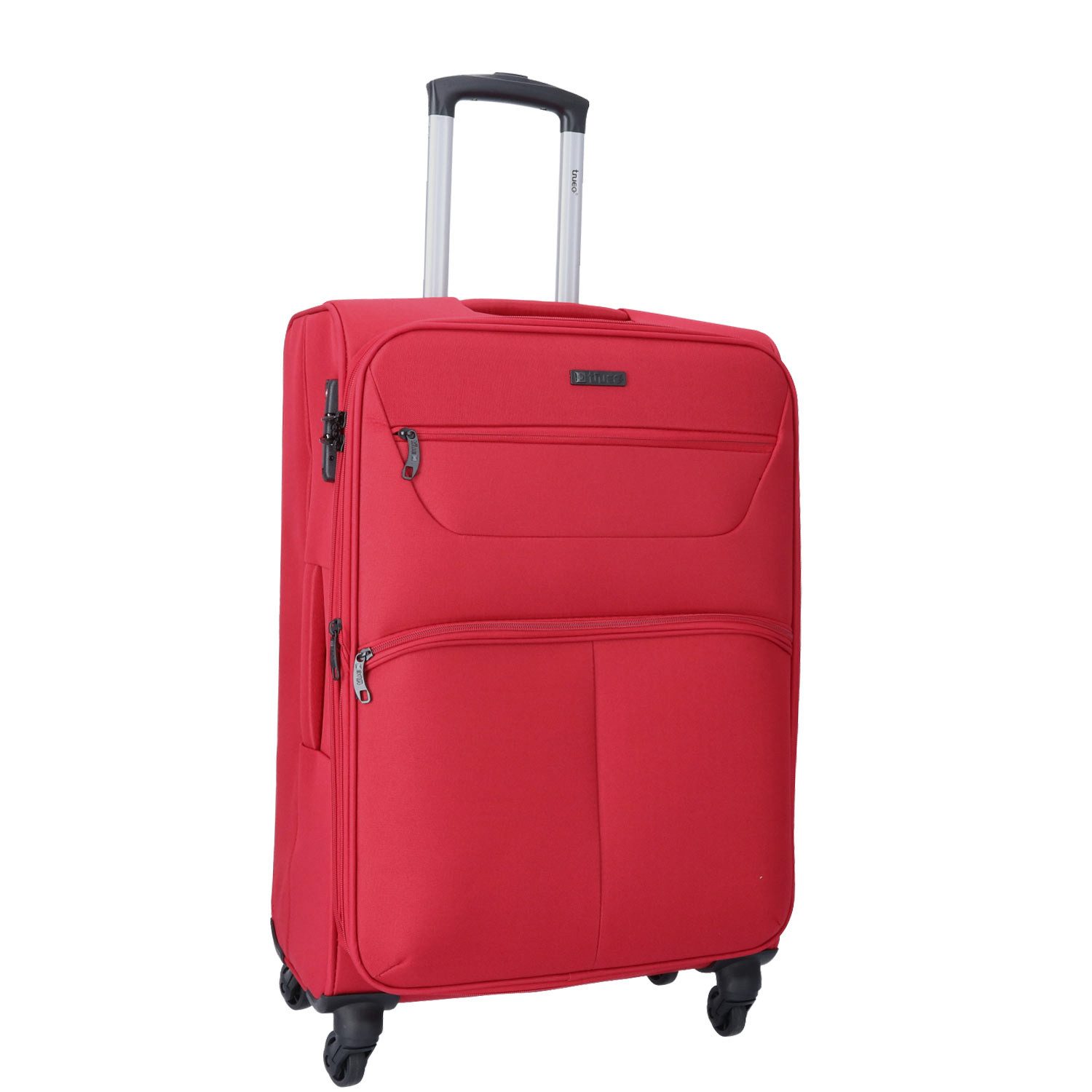 TheTrueC Koffer TheTrueC 4 Rollen Koffer 67cm Brüssel dark red, 4 Rollen Rollen