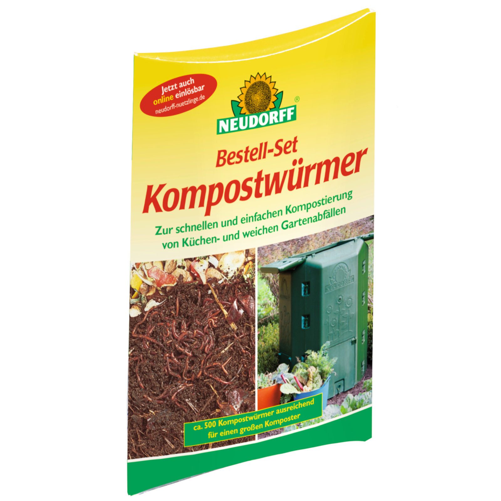 Neudorff Thermokomposter Bestell-Set Kompostwürmer