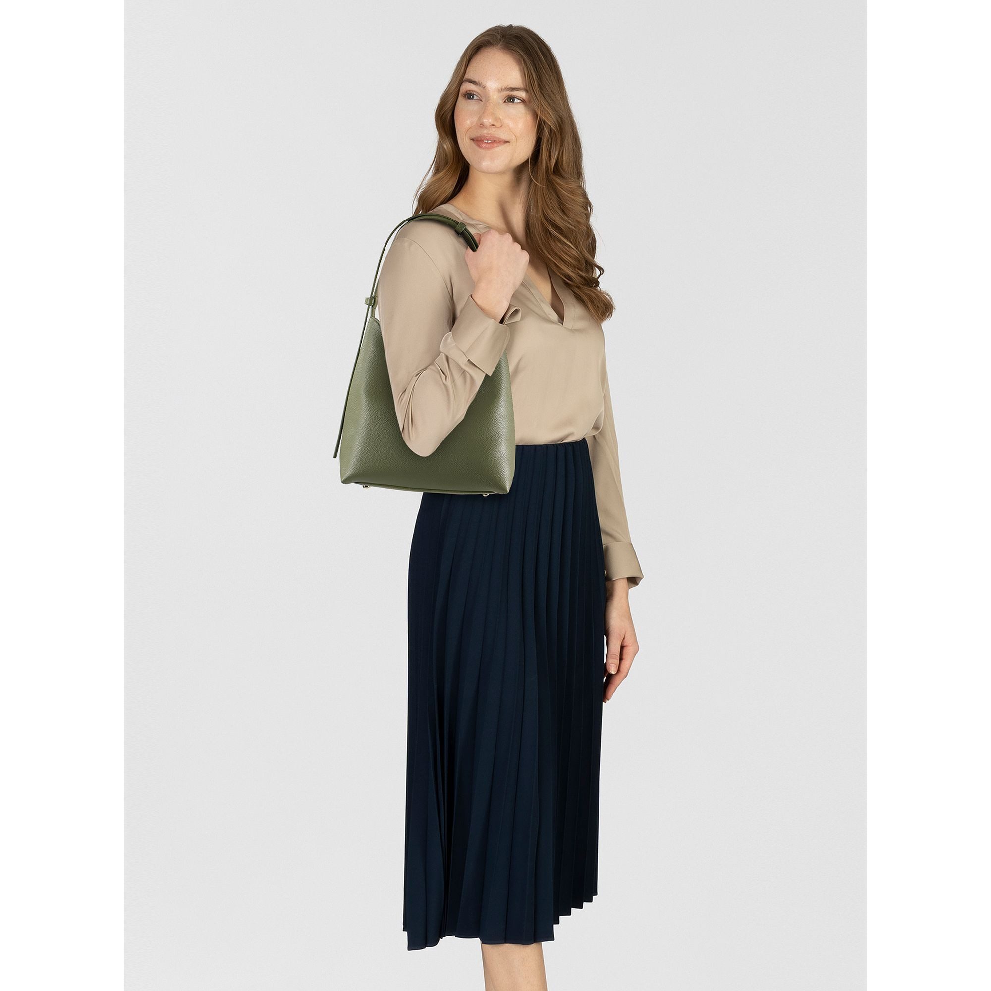 Furla Schultertasche Goccia, Leder