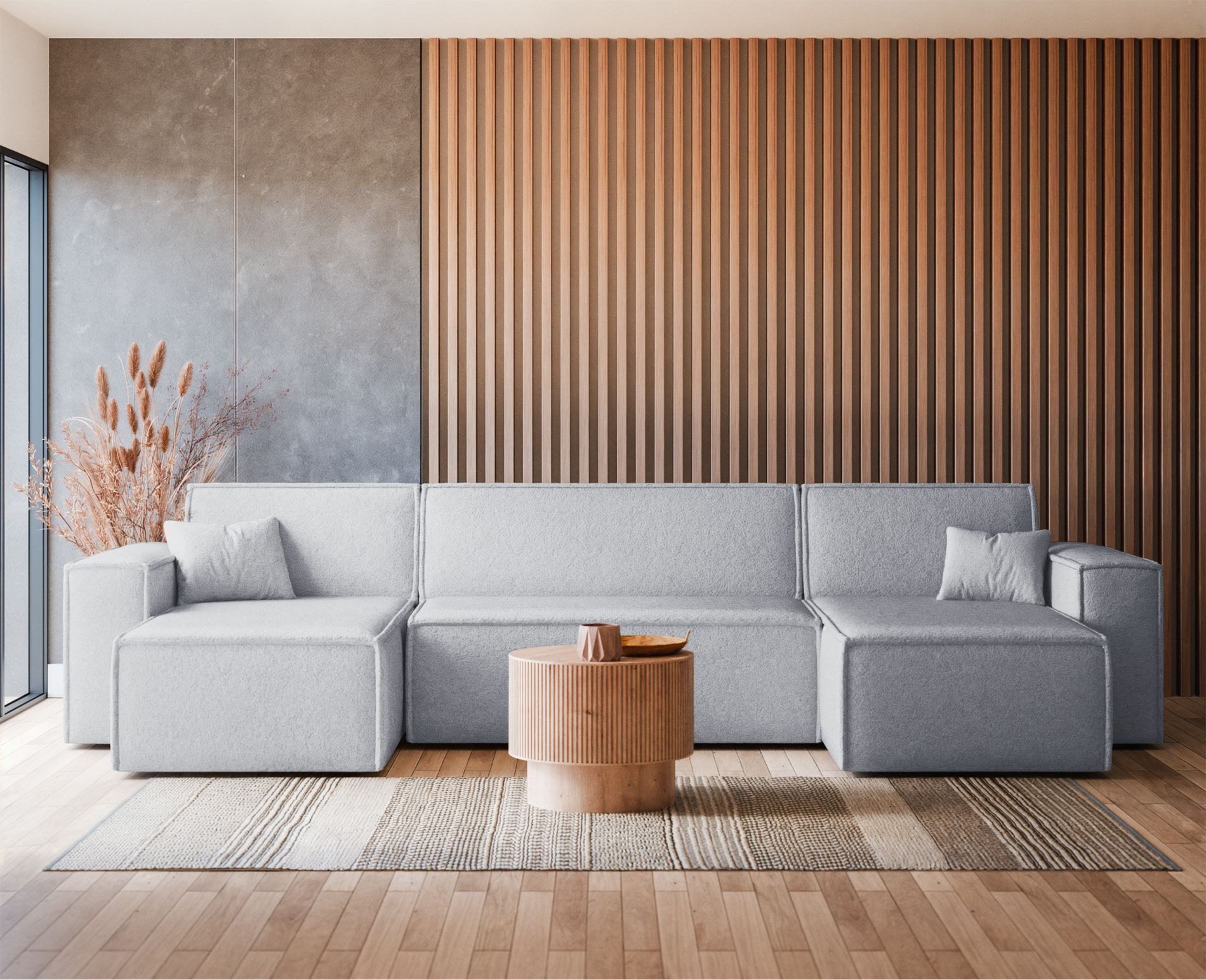 Selsey Wohnlandschaft SCARLO, mit Schlaffunktion, Bettkasten günstig online kaufen