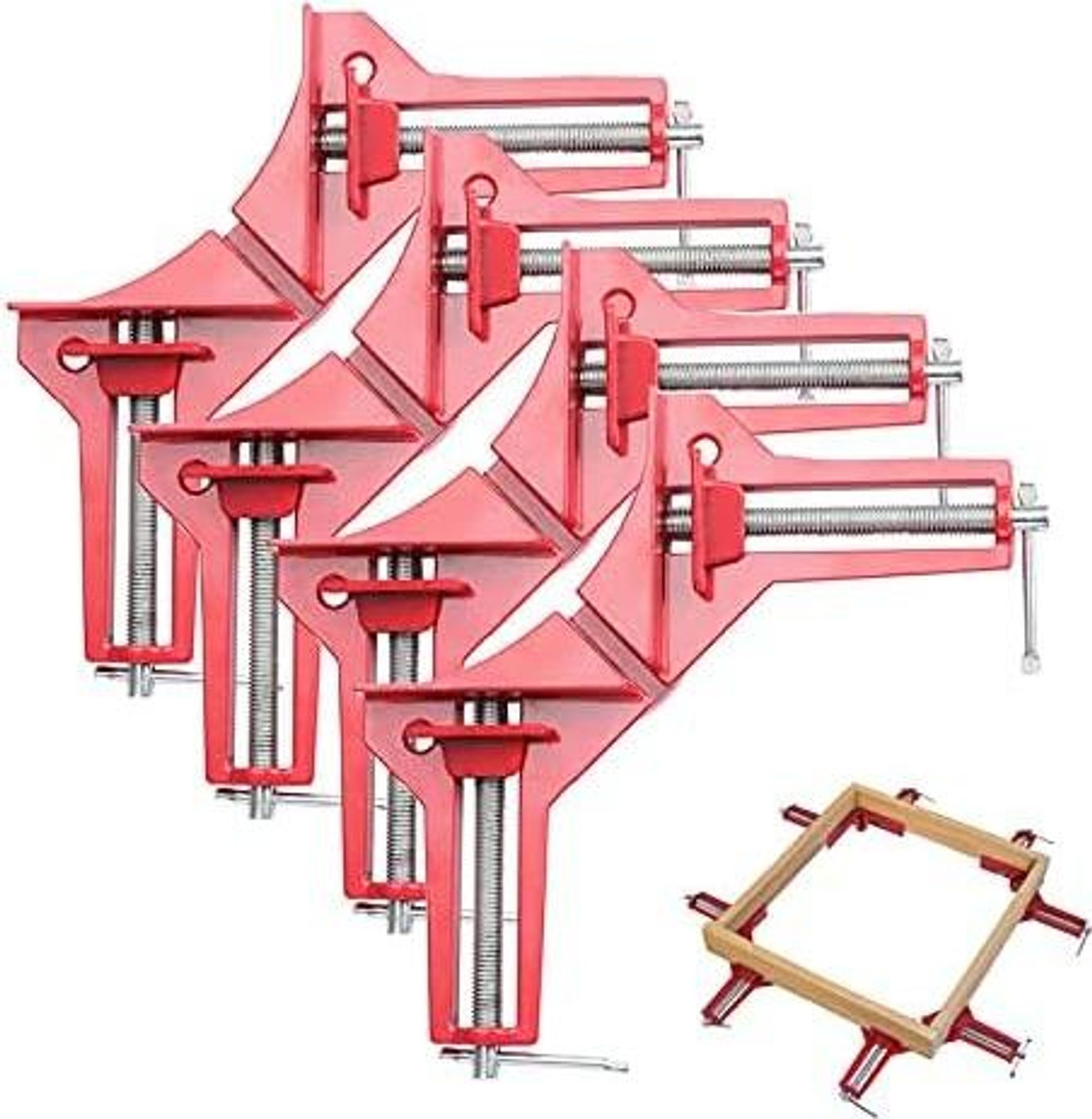 FELIXLEO Marinierspritze Verstellbarer Eckspanner ideal für Bild Fotorahmen und Staffelei, (1-St)