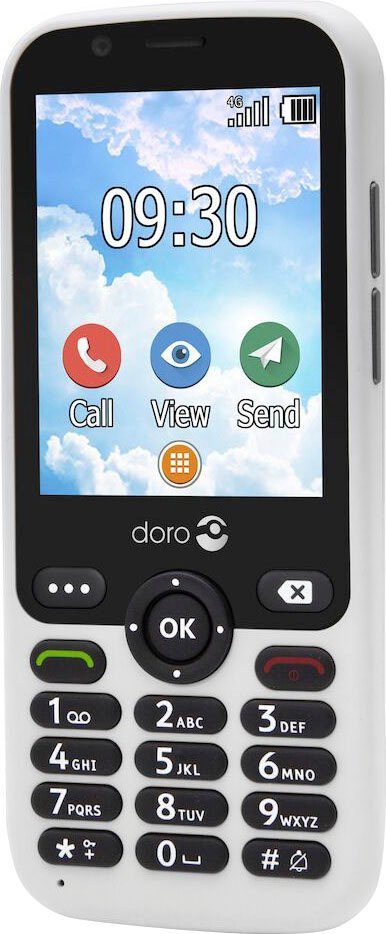 Doro 7010 Handy (7,11 cm/2,8 Kamera) 3 Zoll, MP