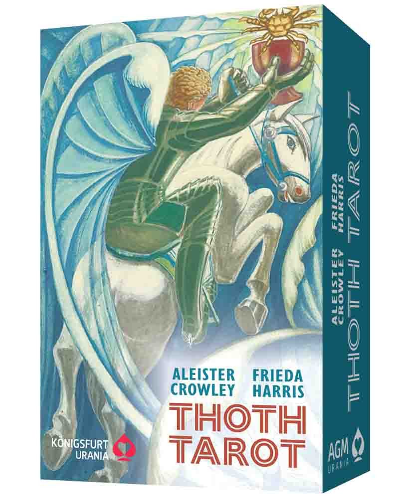 Königsfurt-Urania Verlag Spiel Tarotkarten Aleister Crowley Thoth Standardformat