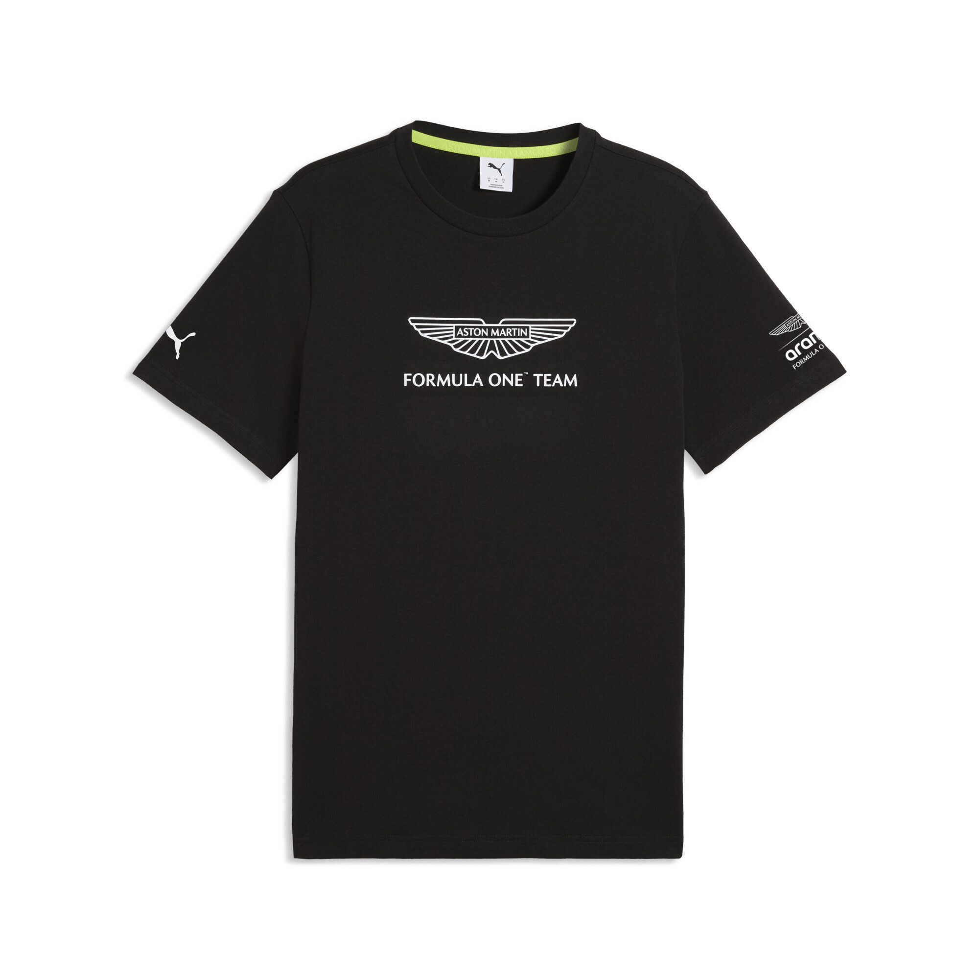 PUMA T-Shirt PUMA x ASTON MARTIN ARAMCO F1® TEAM Essentials T-Shirt Herren