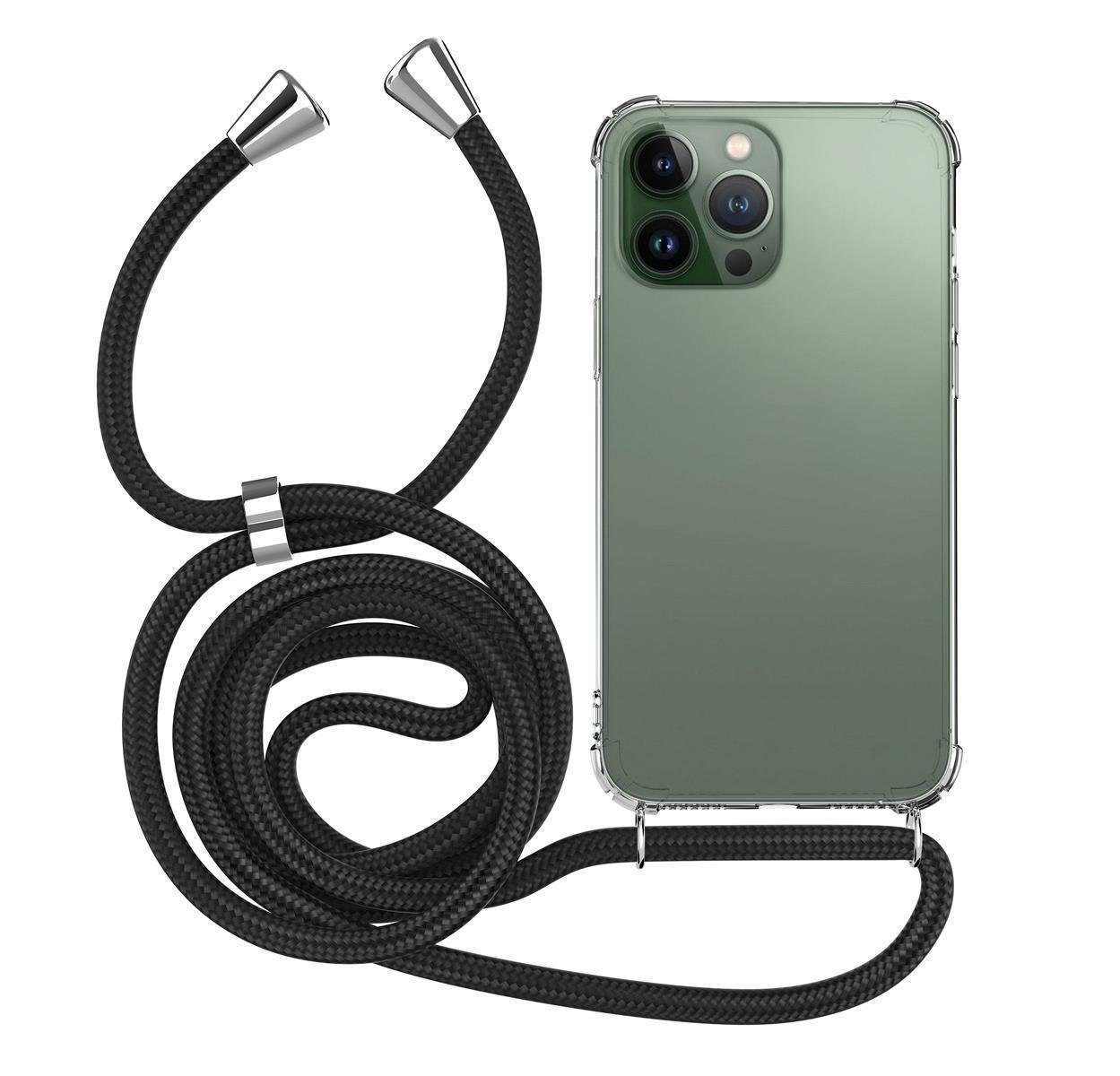 MyGadget Handyhülle Handykette, für Apple iPhone 14 Pro Max TPU Hülle mit Band Handyhülle mit