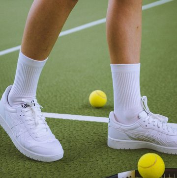 ROOXS Tennissocken Hohe Sportsocken für Damen & Herren (3-Paar) Basic Crew Socks, Made in EU