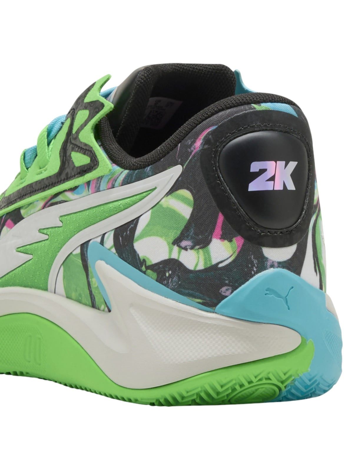 PUMA Hallen-Indoorschuhe Scoot Zeros II NBA 2K (Basketball) bunt Herren Badmintonschuh
