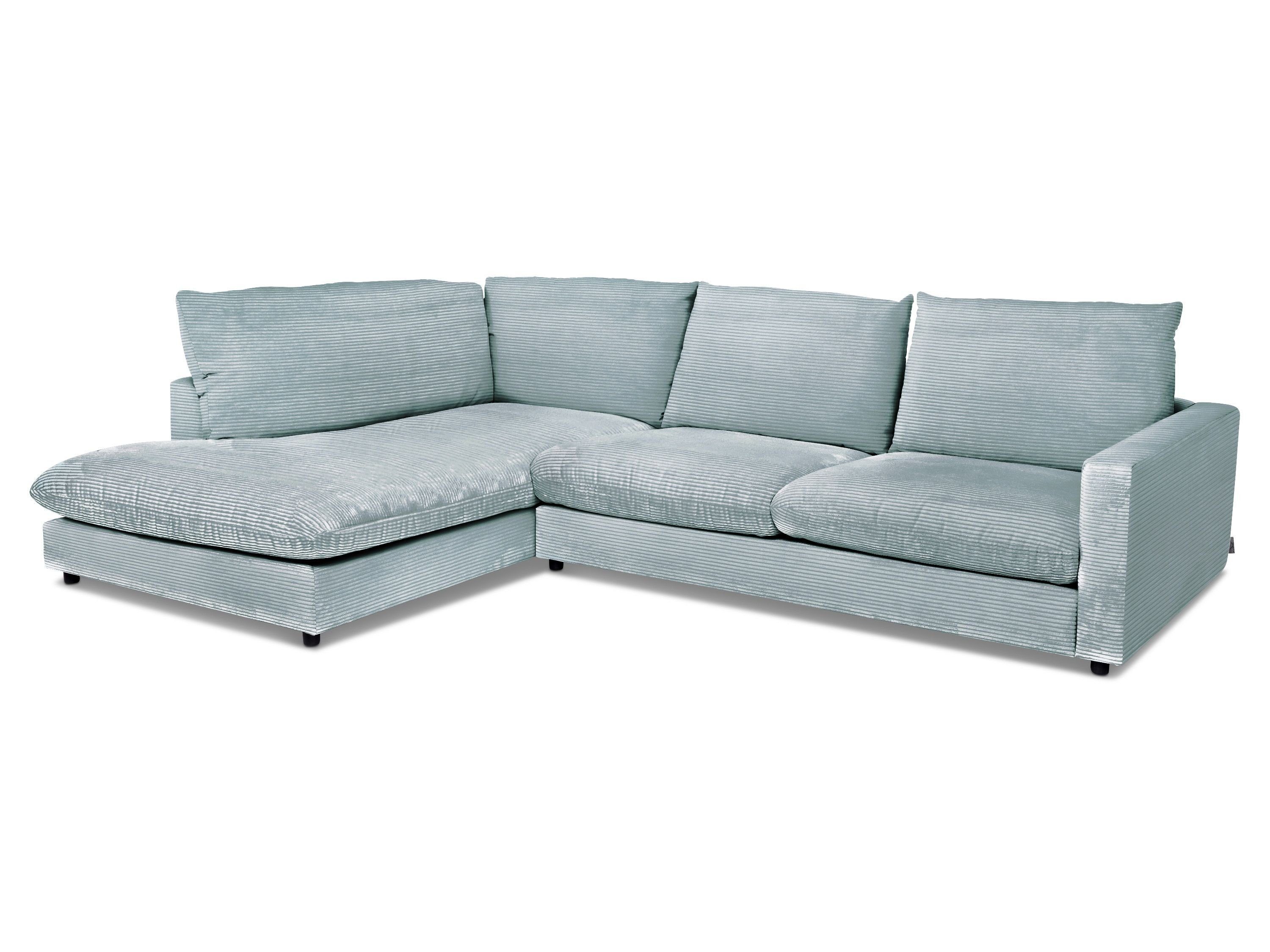 Sansibar Polsterecke Polsterecke, Polsterecke SANSIBAR DAGEBÜLL (BB 228x321 cm) BB 228x321 cm Polsterecke Ecksofa Wohnlandschaft Eckcouch light blue