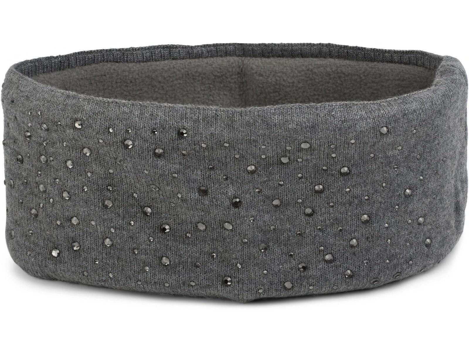 styleBREAKER Stirnband Feinstrick Stirnband mit Strass (1-St)