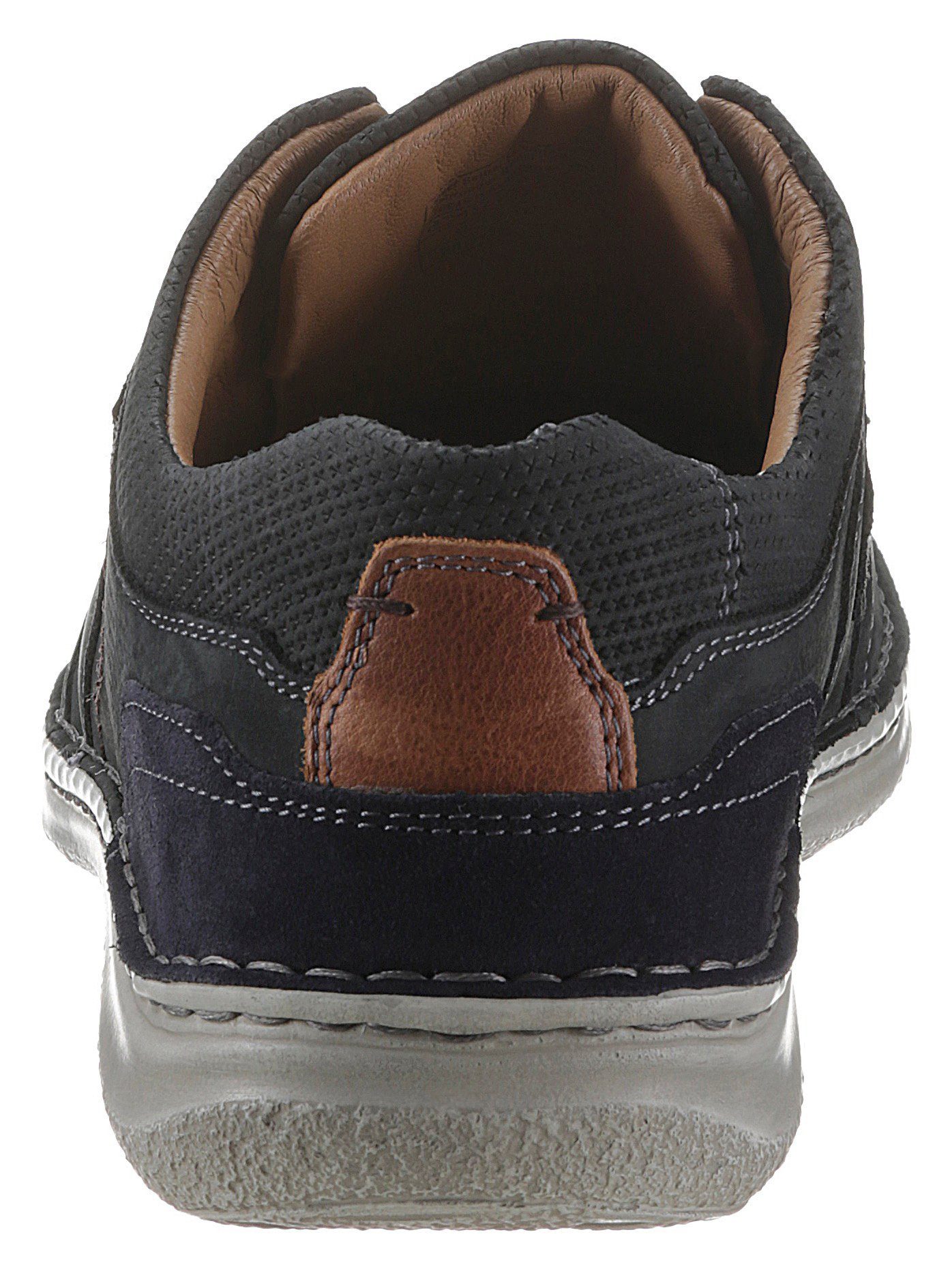 Anvers navy Schaftrand Seibel Klettschuh Josef mit gepolstertem