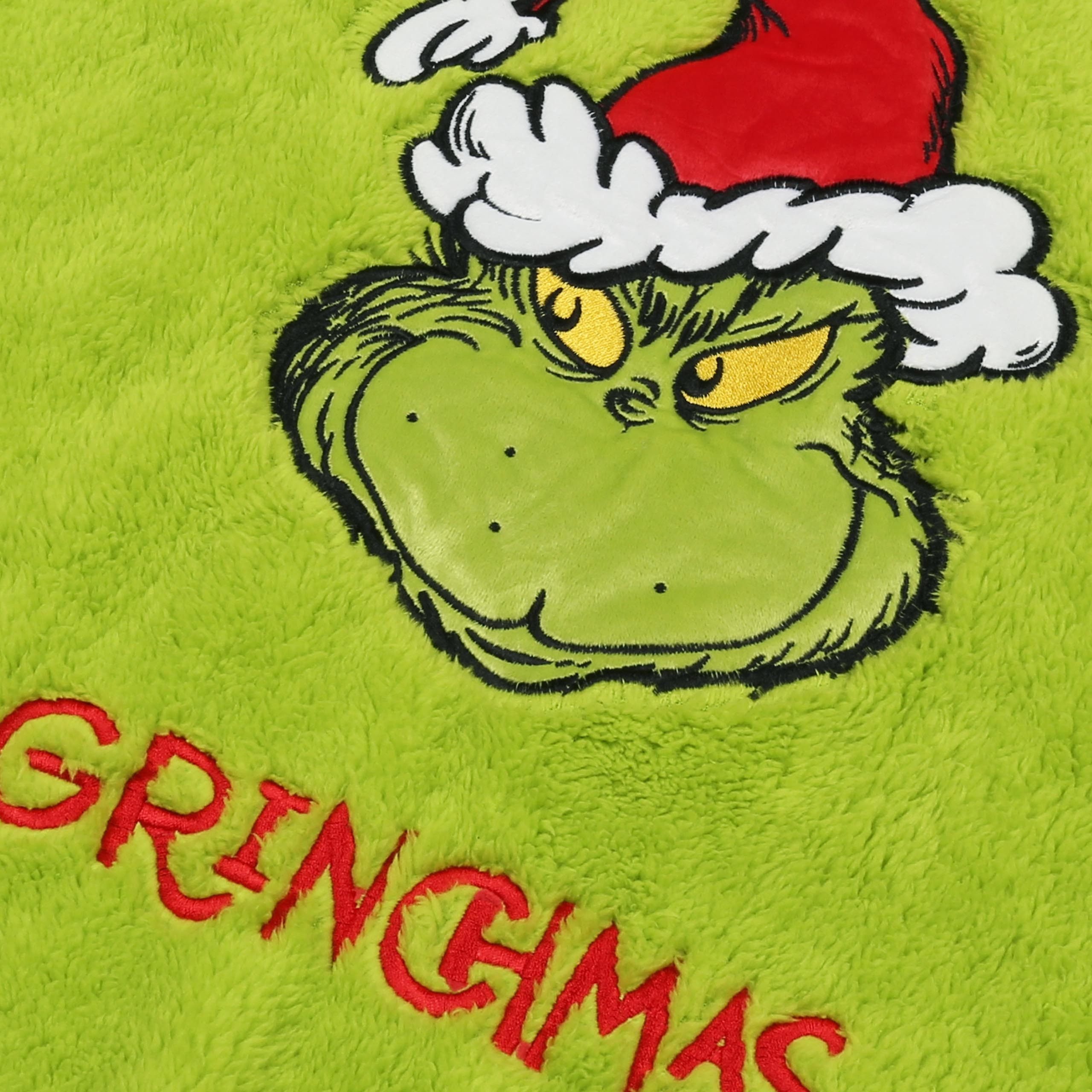 Sarcia.eu Bademantel Grinch Grün, Unisex-Kapuzen-Sweatshirt/Mantel/Decke, Snuddie