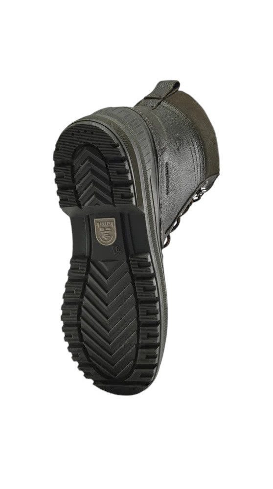 Kamik Hemlock (Leder, wasserdicht) dunkelgrün Herren Winterstiefel