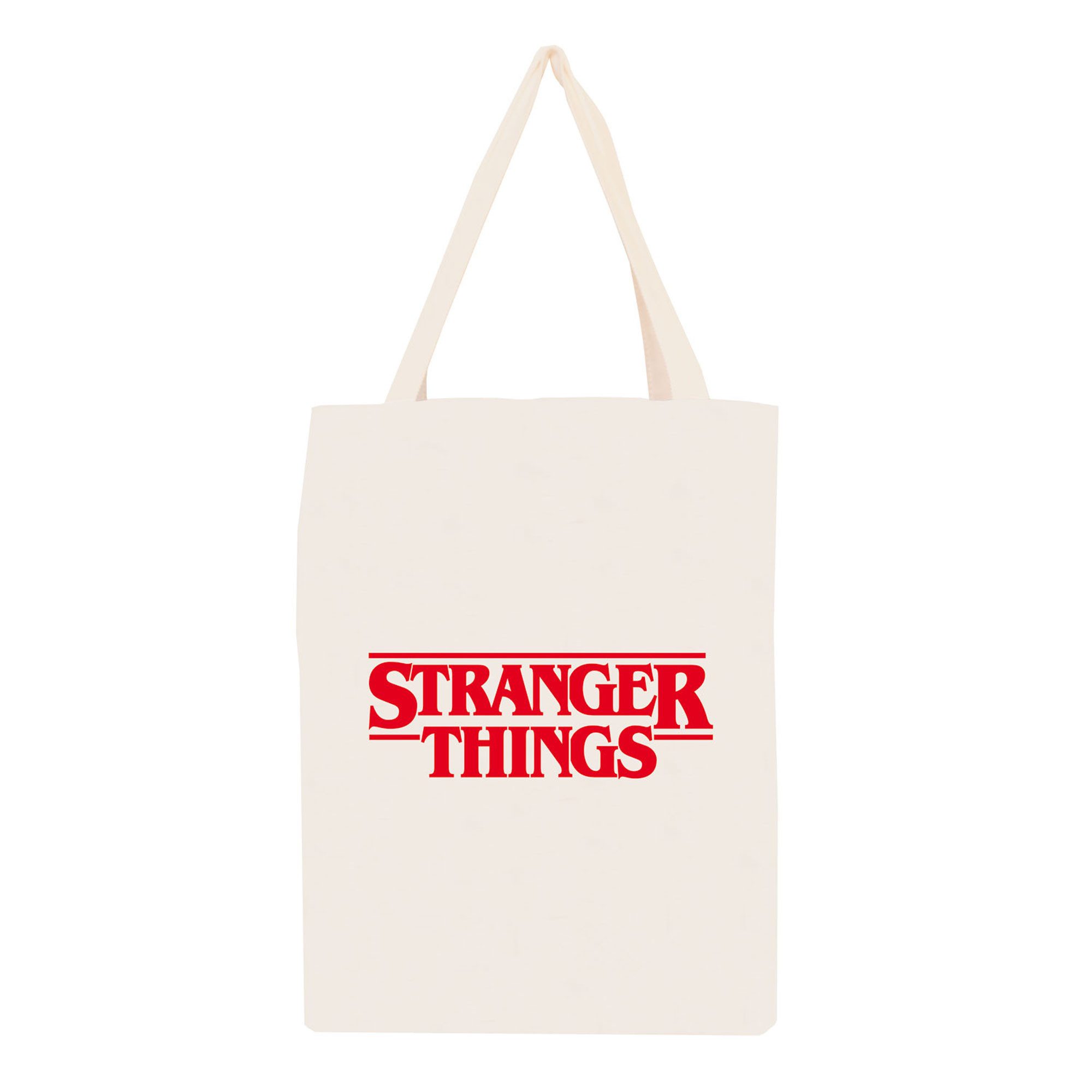 Einkaufsbeutel Shopper Tasche - Taschen - Stranger Things - Logo günstig online kaufen