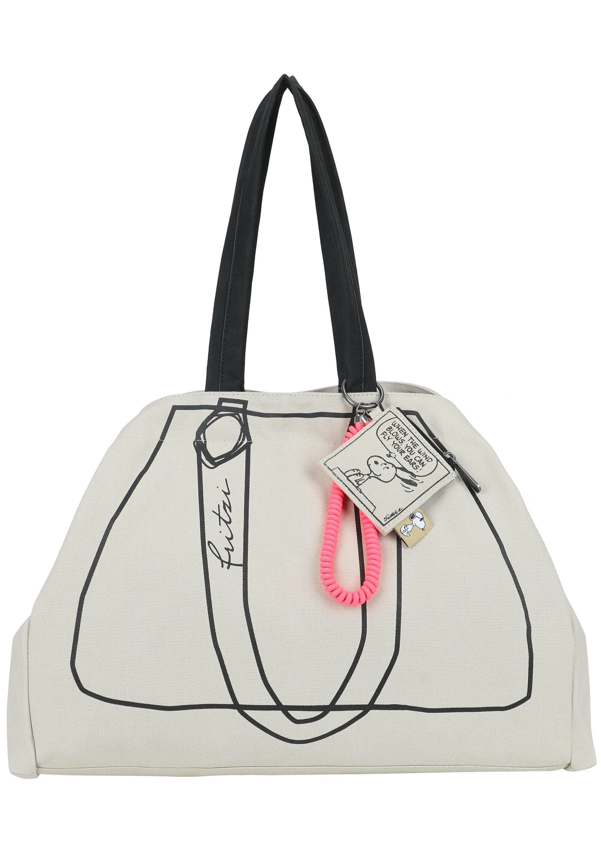 Fritzi aus Preußen Shopper PeanutsTM x fritzi Izzy Easy Sketched, mit Peanuts-Motiv
