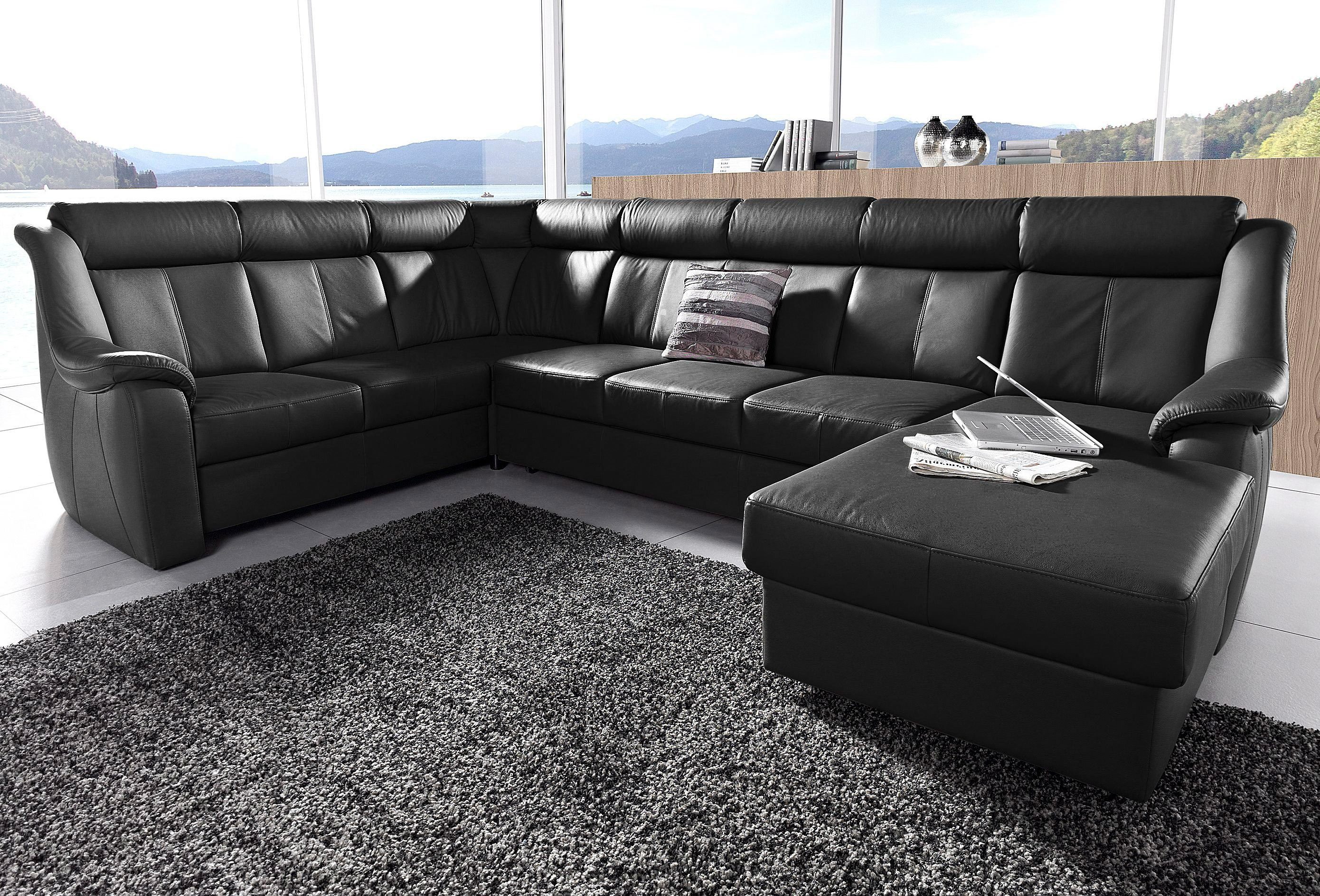sit&more Wohnlandschaft Basel U-Form, wahlweise mit Relaxfunktion