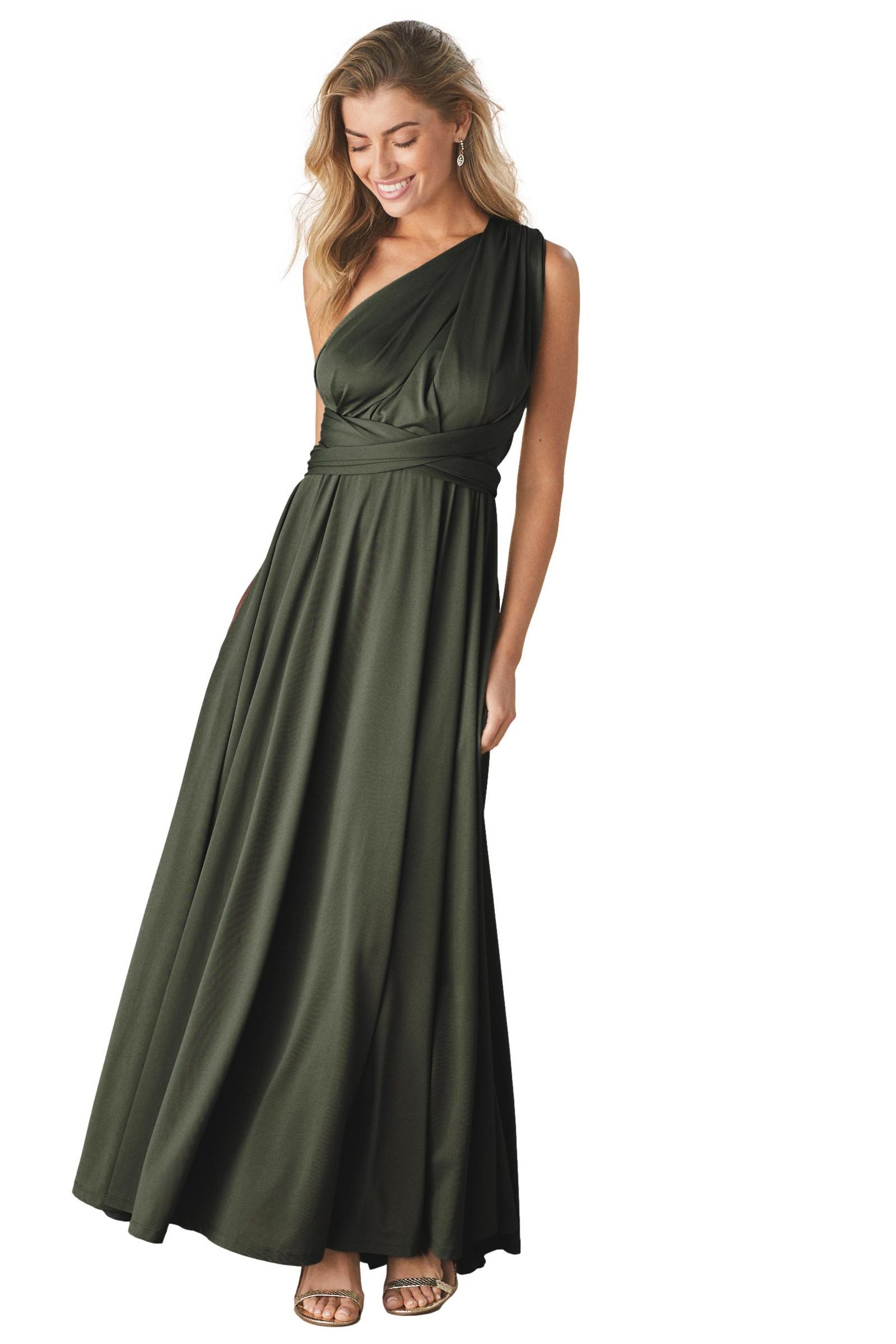 Next Jerseykleid Multiway-Brautjungfernkleid aus Jersey mit Mesh (1-tlg) günstig online kaufen