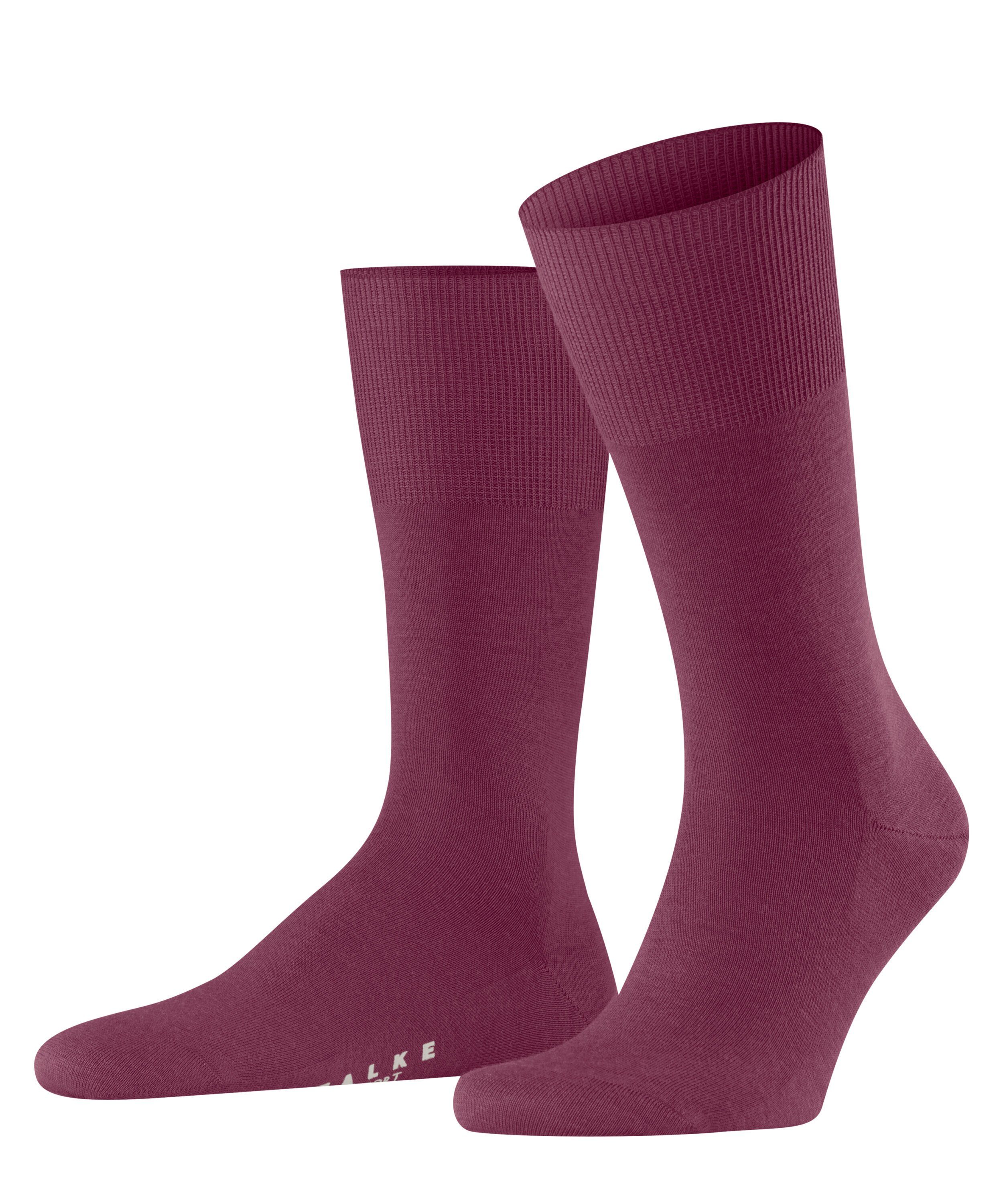 FALKE Socken Airport (1-Paar) red plum (8236)