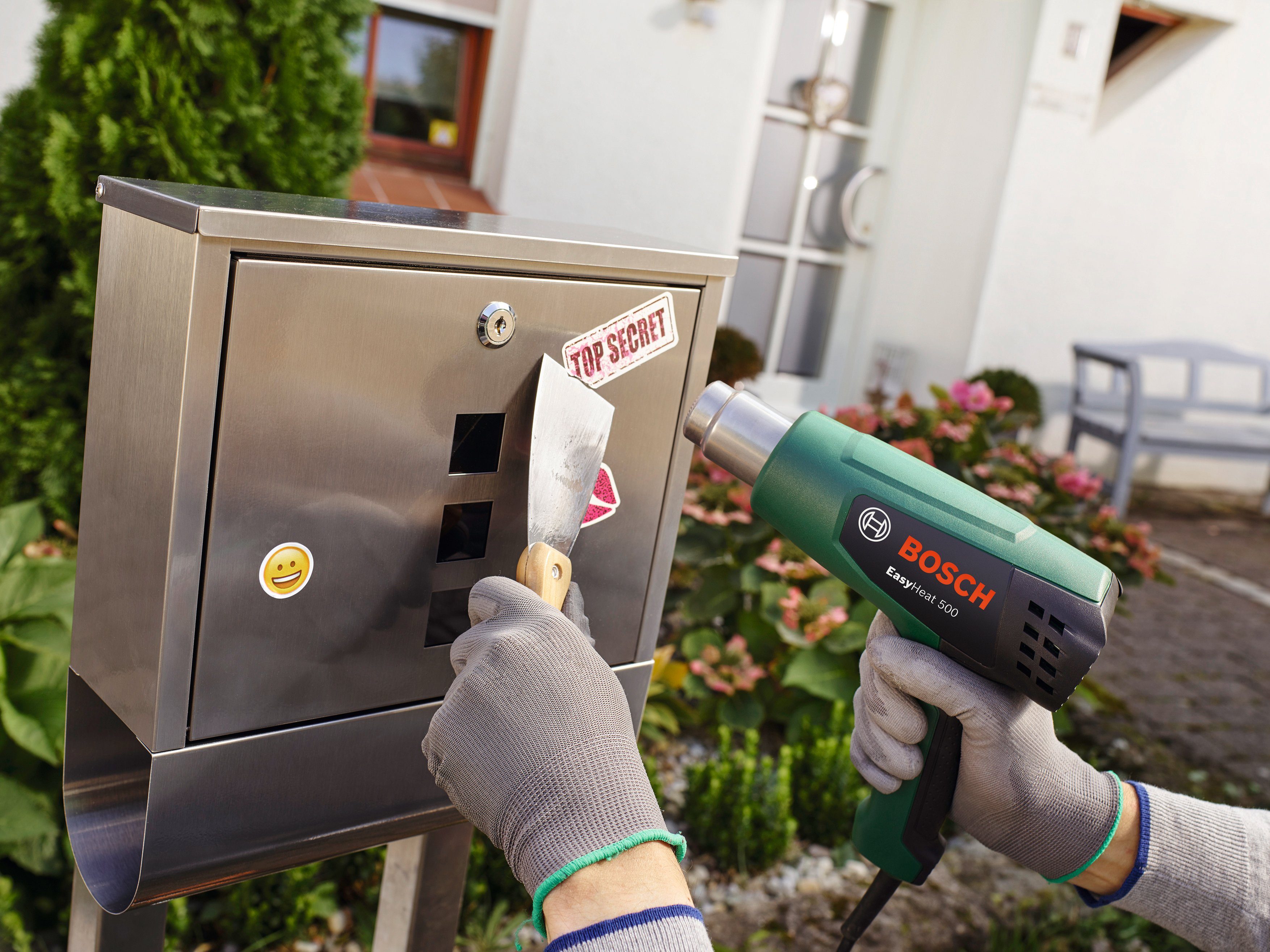 Bosch Home & Garden Heißluftgebläse EasyHeat in 500, max. 500 °C bis W, 1600