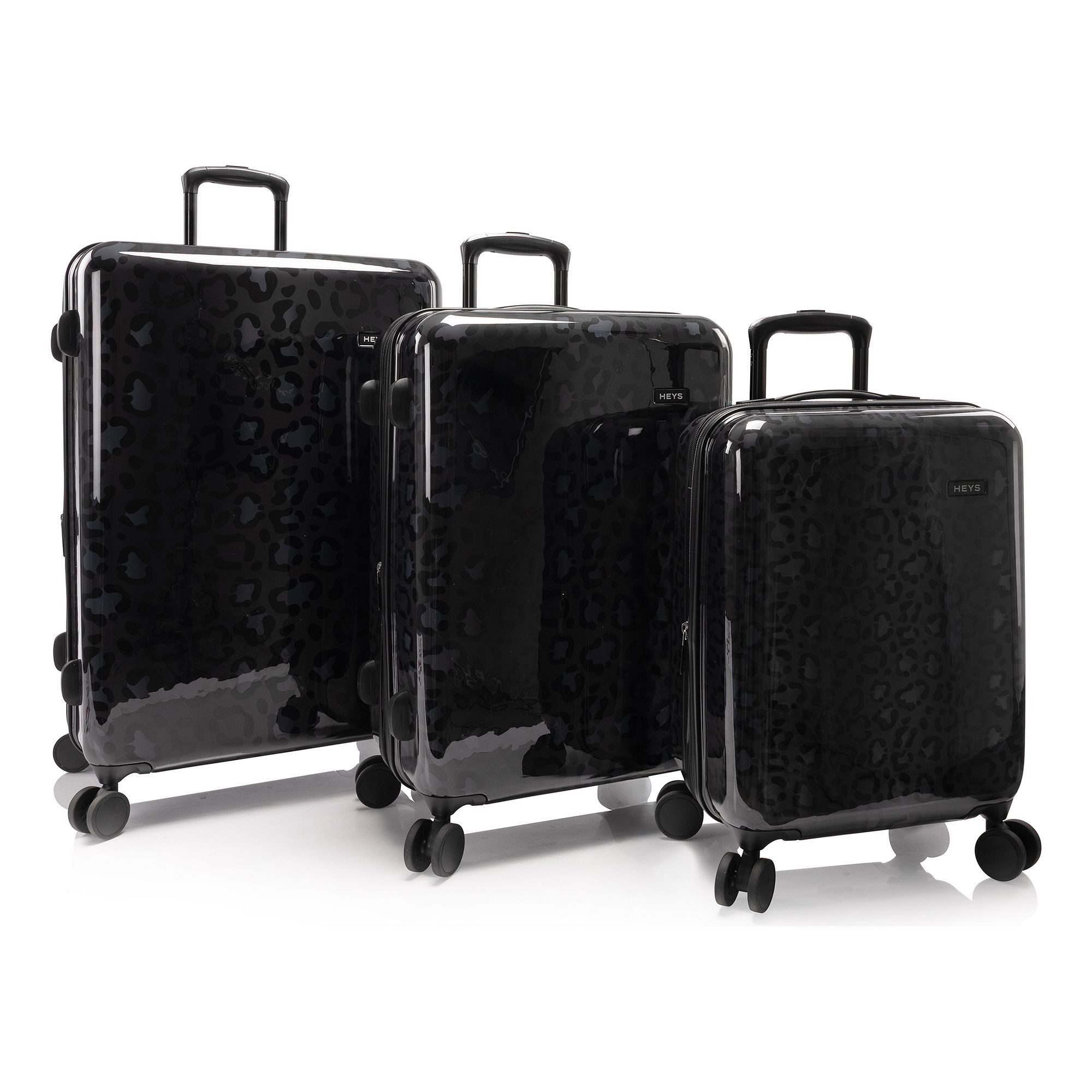 Heys Trolleyset Elite Fashion, 4 Rollen, (3-teilig, 3 tlg), Polycarbonat