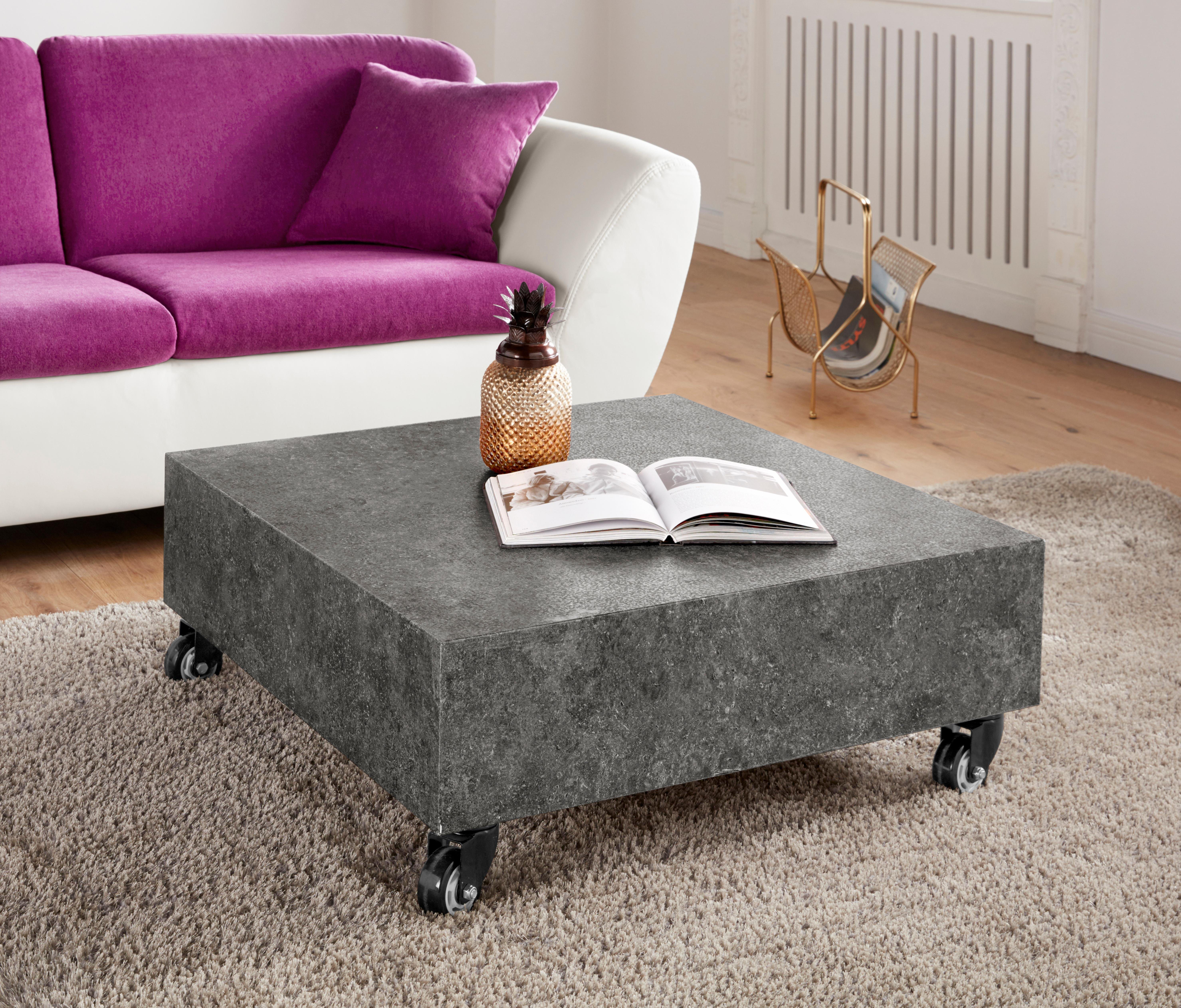 Couchtisch auf Rollen Couchtisch auf Rollen